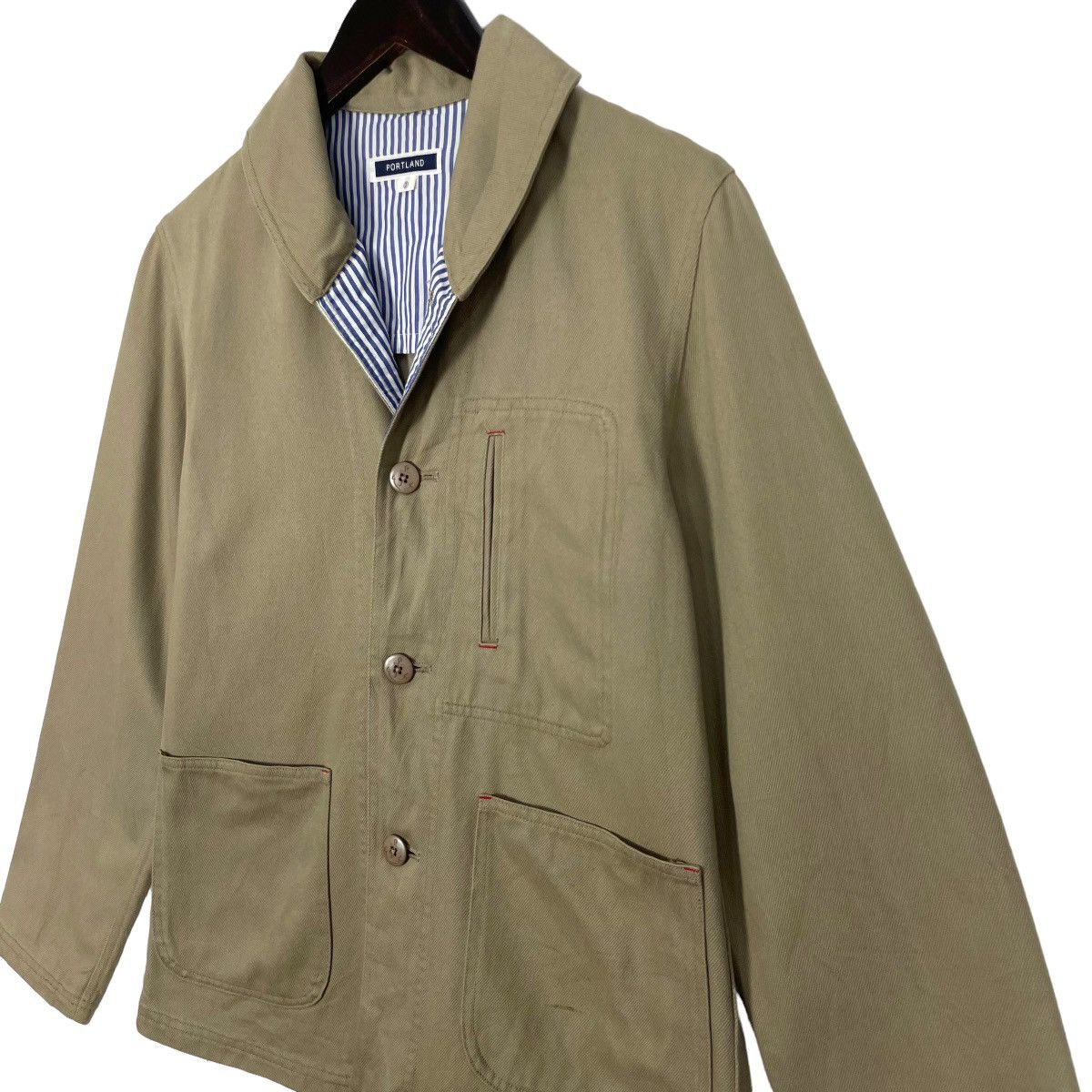 Portland Leather Vintage Portland Jacket Button Up Coat Jacket Size US S / EU 44-46 / 1 - 7 Thumbnail