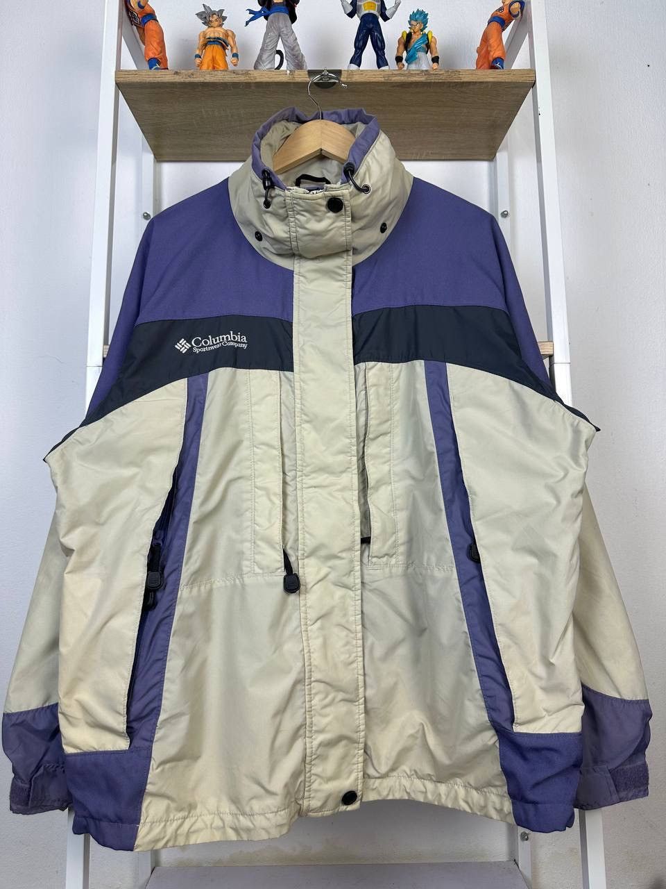 Columbia × Vintage Vintage Columbia Sportwear Waterproof Jacket (Pit 25.5) Size US L / EU 52-54 / 3 - 1 Thumbnail