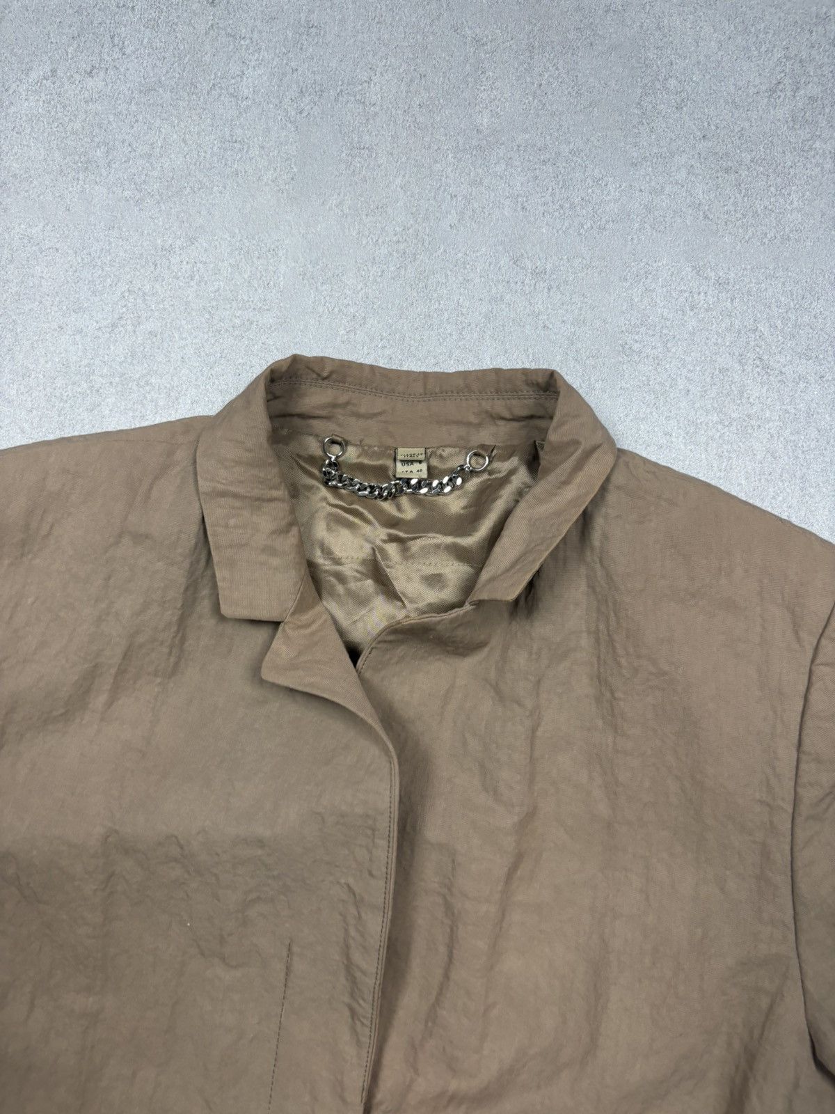 Burberry Burberry Runway Showroom Sample Trench Coat In Taupe Beige Size S / US 4 / IT 40 - 6 Thumbnail