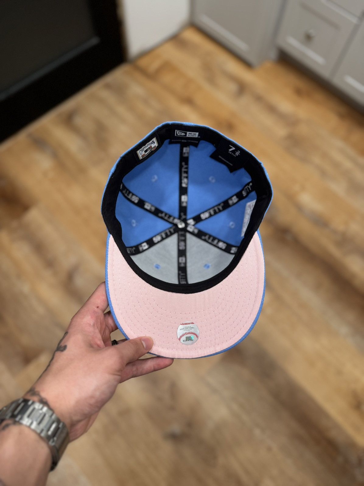MLB × New Era Special Edition New Era 7 3/8 Dodgers Fitted Hat Size ONE SIZE - 3 Thumbnail