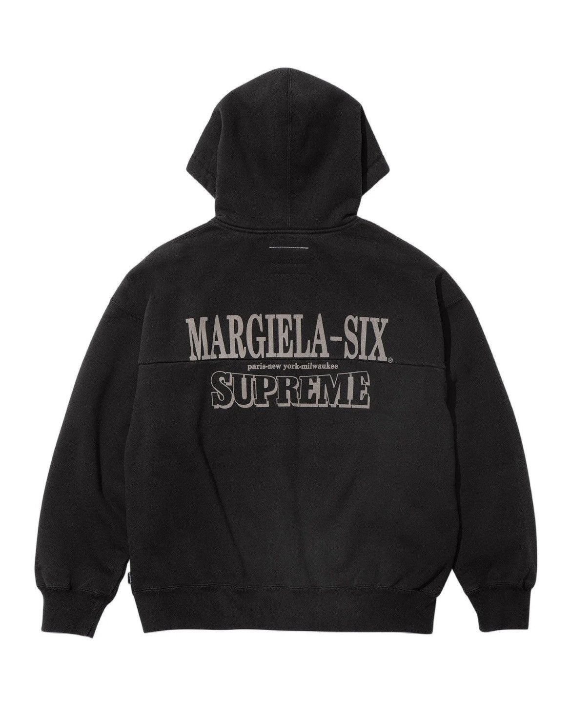 Maison Margiela × Supreme Supreme MM6 Maison Margiela Eagle Zip Up Hooded Sweatshirt Size US S / EU 44-46 / 1 - 2 Thumbnail