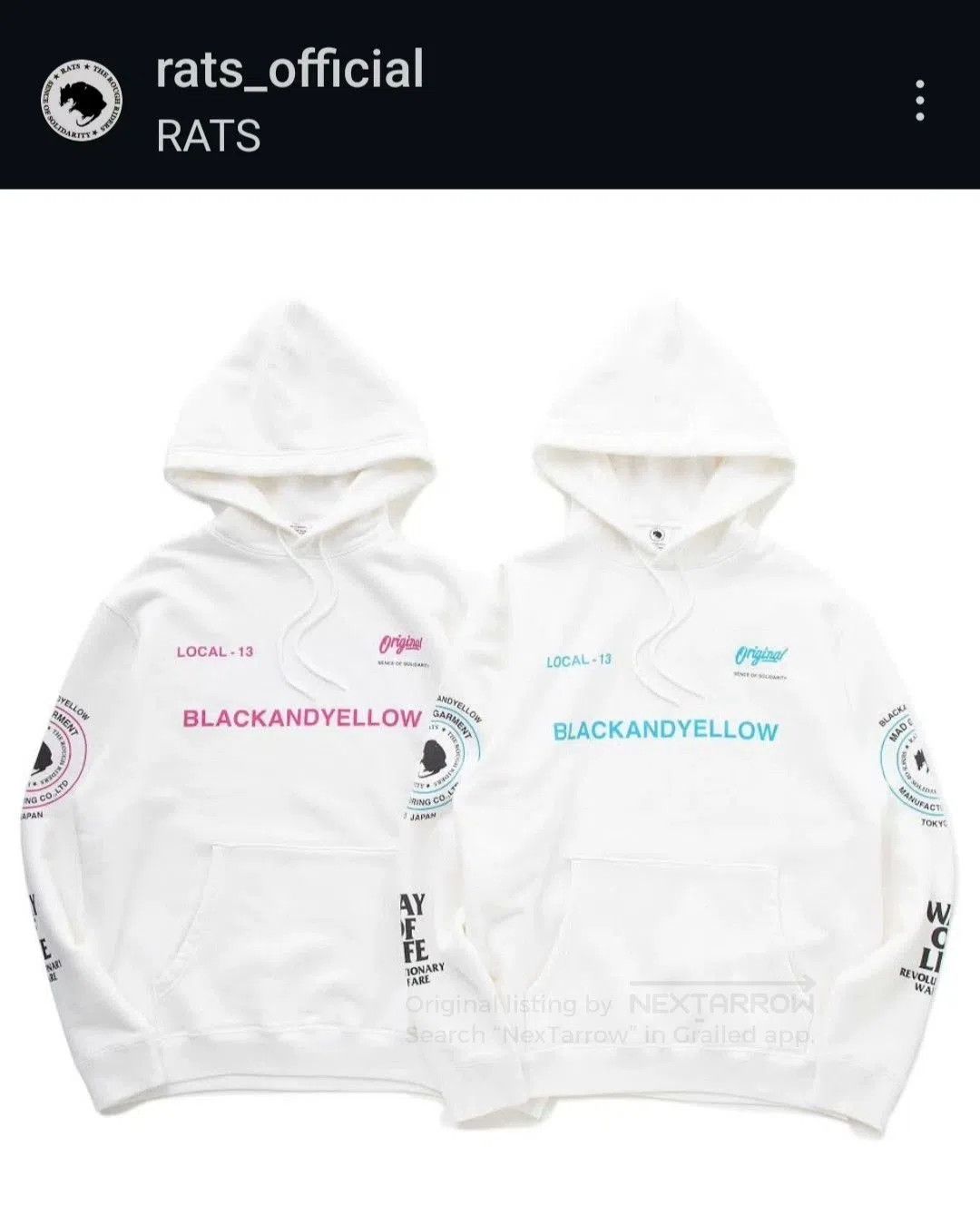 Other Rats Boss Style Sweatshirt XL. Size US XL / EU 56 / 4 - 2 Thumbnail