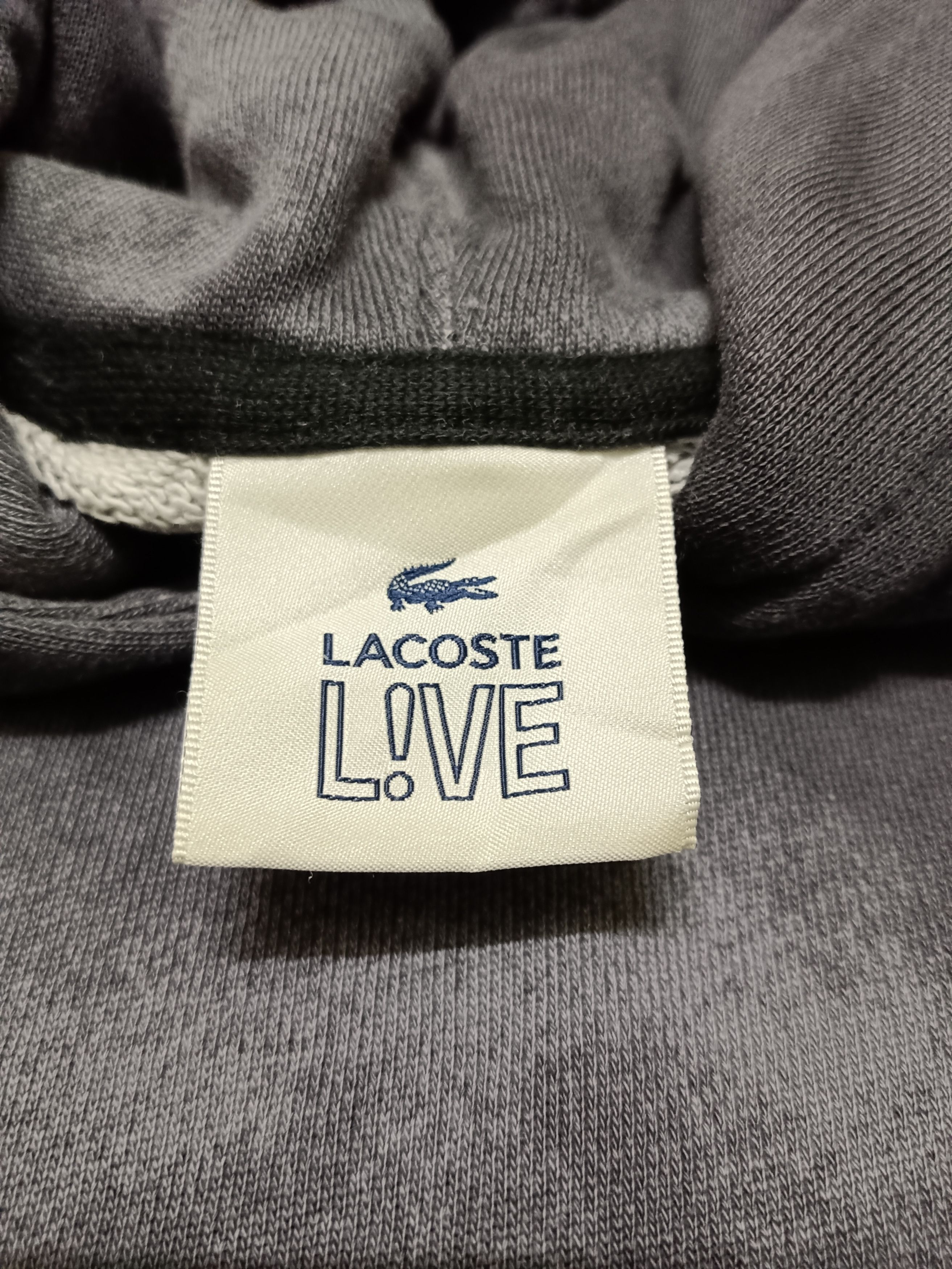 Lacoste Lacoste Acid Wash Hoodie Size US S / EU 44-46 / 1 - 7 Thumbnail