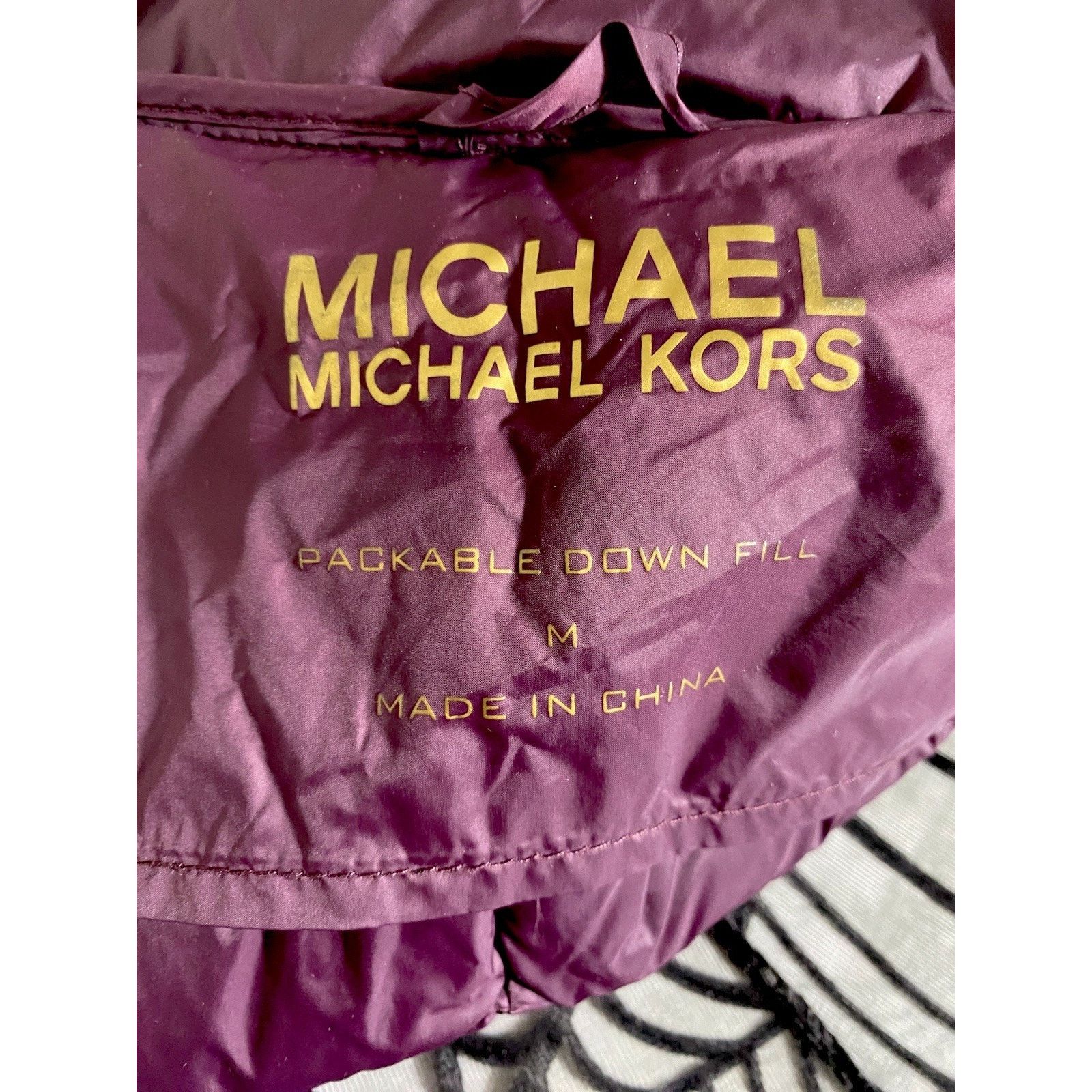 Michael Kors MICHAEL MICHAEL KORS Quilted Down Hooded Puffer Coat Sz: M Size M / US 6-8 / IT 42-44 - 8 Thumbnail