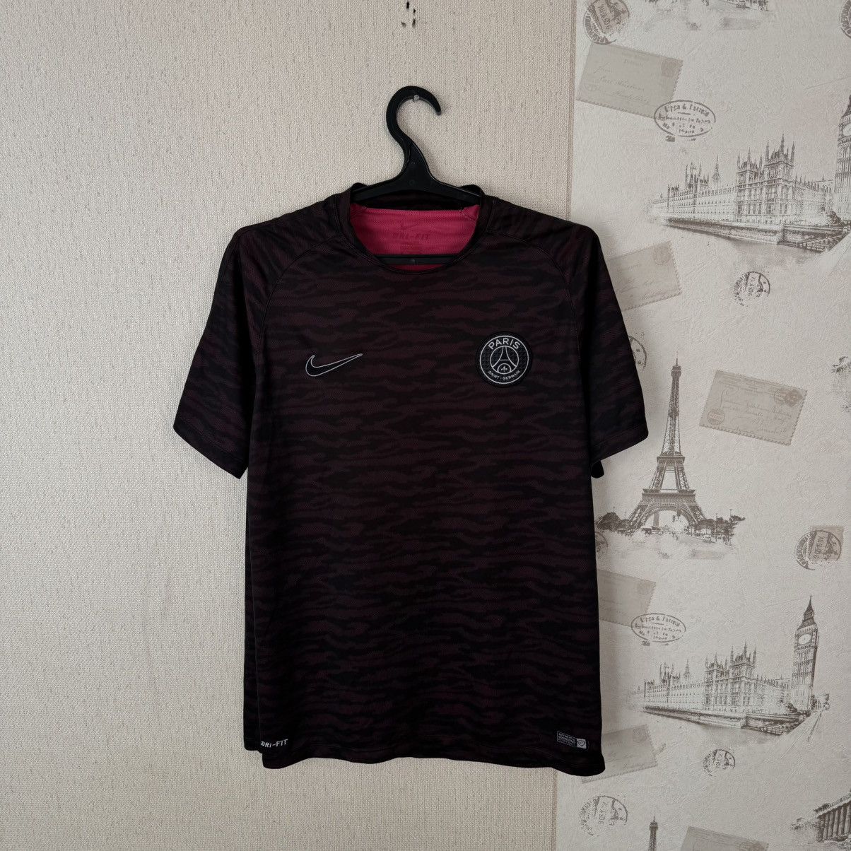 Nike Nike PSG Jersey Training 2015 XL Camo Dessert Pink Soccer Size US XL / EU 56 / 4 - 1 Thumbnail