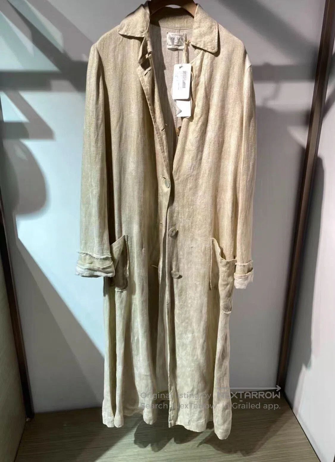 forte_forte Forte-Forte Women's Linen Trench Coat. Size S / US 4 / IT 40 - 3 Thumbnail