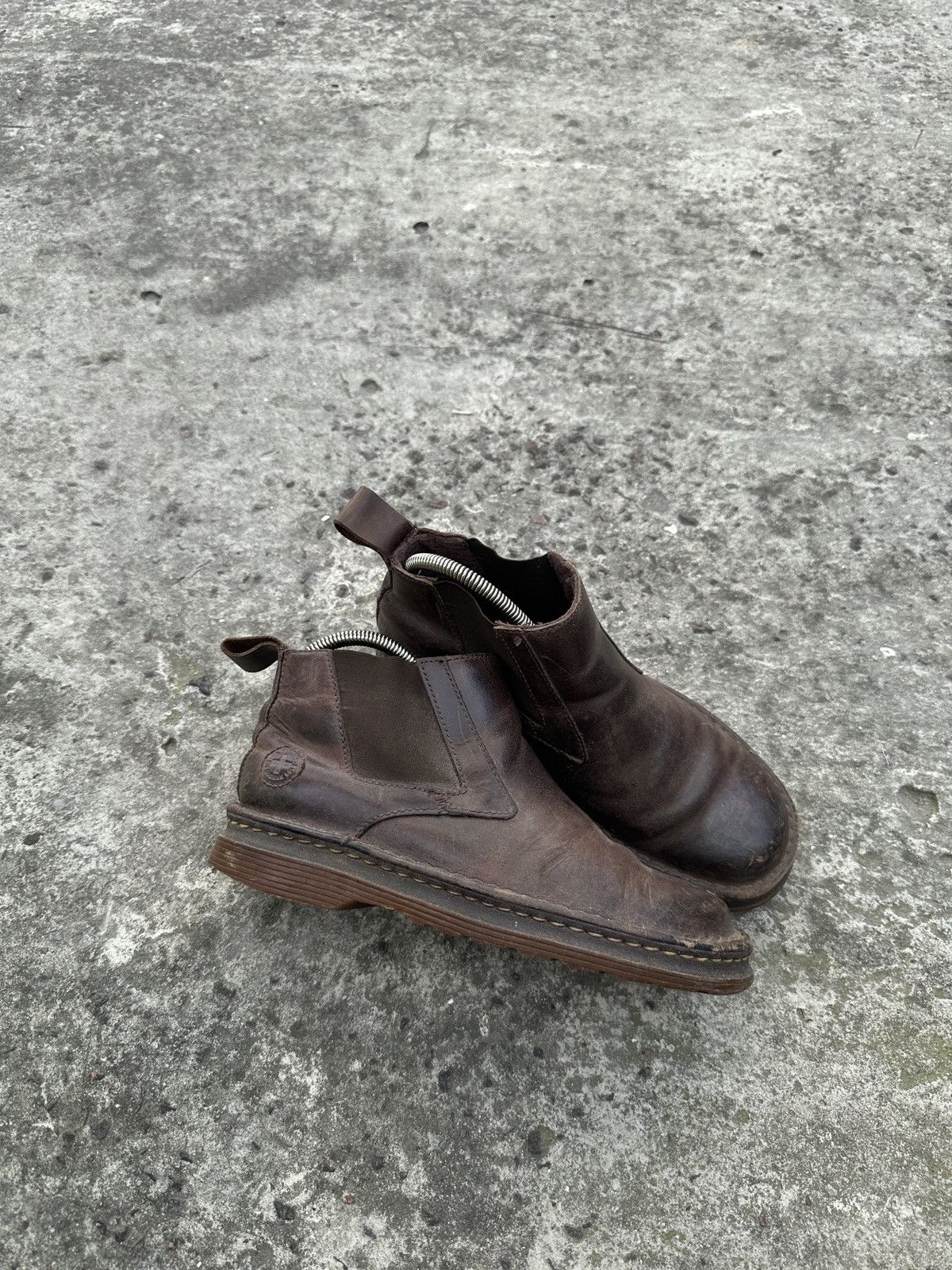 Dr. Martens Y2K Vintage Dr. Martens High Leather Boots Shoes Streetwear Size US 7.5 / EU 40-41 - 1 Thumbnail