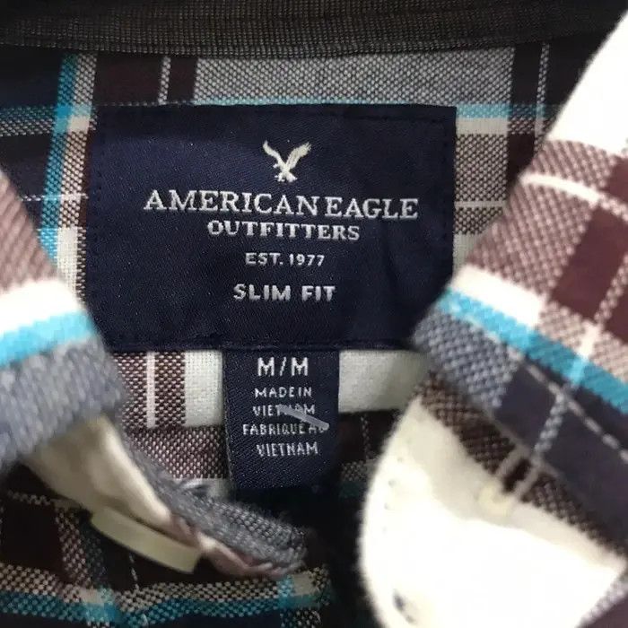 American Eagle Outfitters American Eagle Plaid Tartan Flannel Shirt Size US M / EU 48-50 / 2 - 4 Thumbnail