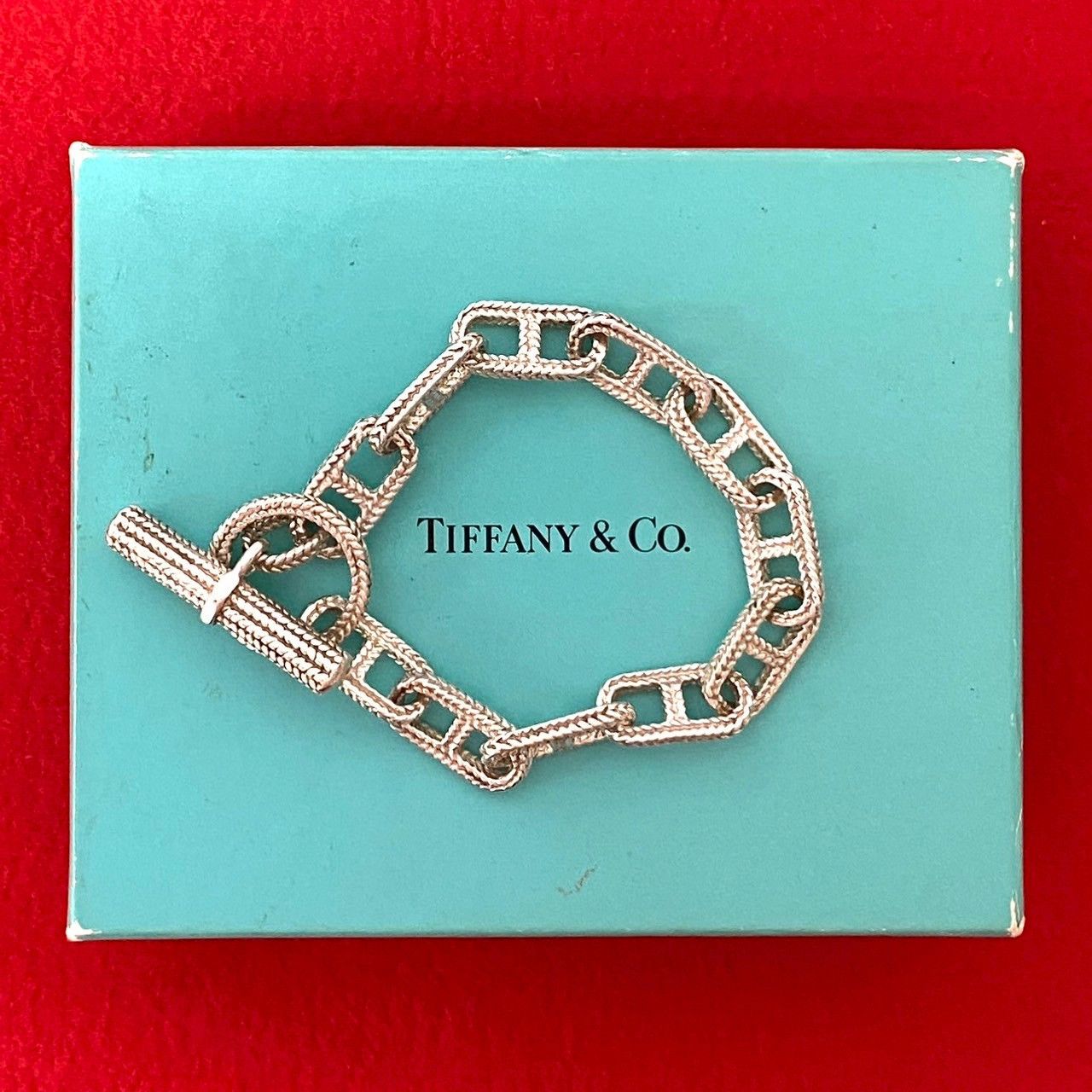 Tiffany & Co. Tiffany & Co. Tiffany & Co. Anchor Chain Bracelet Silver 925 Bracelet Metal Bracelet Size ONE SIZE - 1 Thumbnail