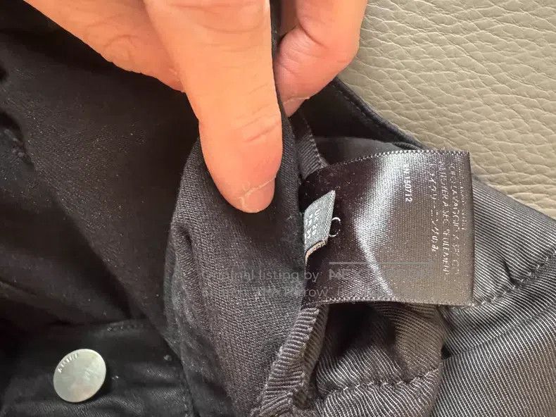 Amiri Amiri Black slim fit denim pants Size US 29 - 7 Thumbnail