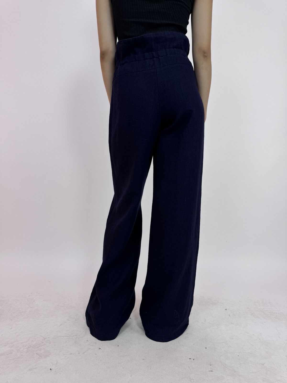 Designer × Japanese Brand gudrun sjoden linen trousers pants Womens size S Size 26" / US 2 / IT 38 - 6 Thumbnail