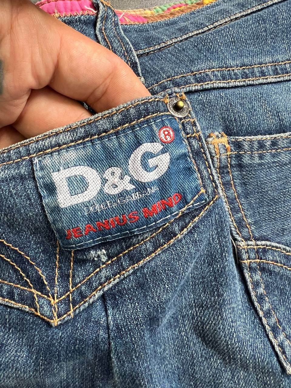 Dolce & Gabbana Rare Dolce Gabbana denim multipocket Y2K mini skirt Size 27" / US 4 / IT 40 - 4 Thumbnail