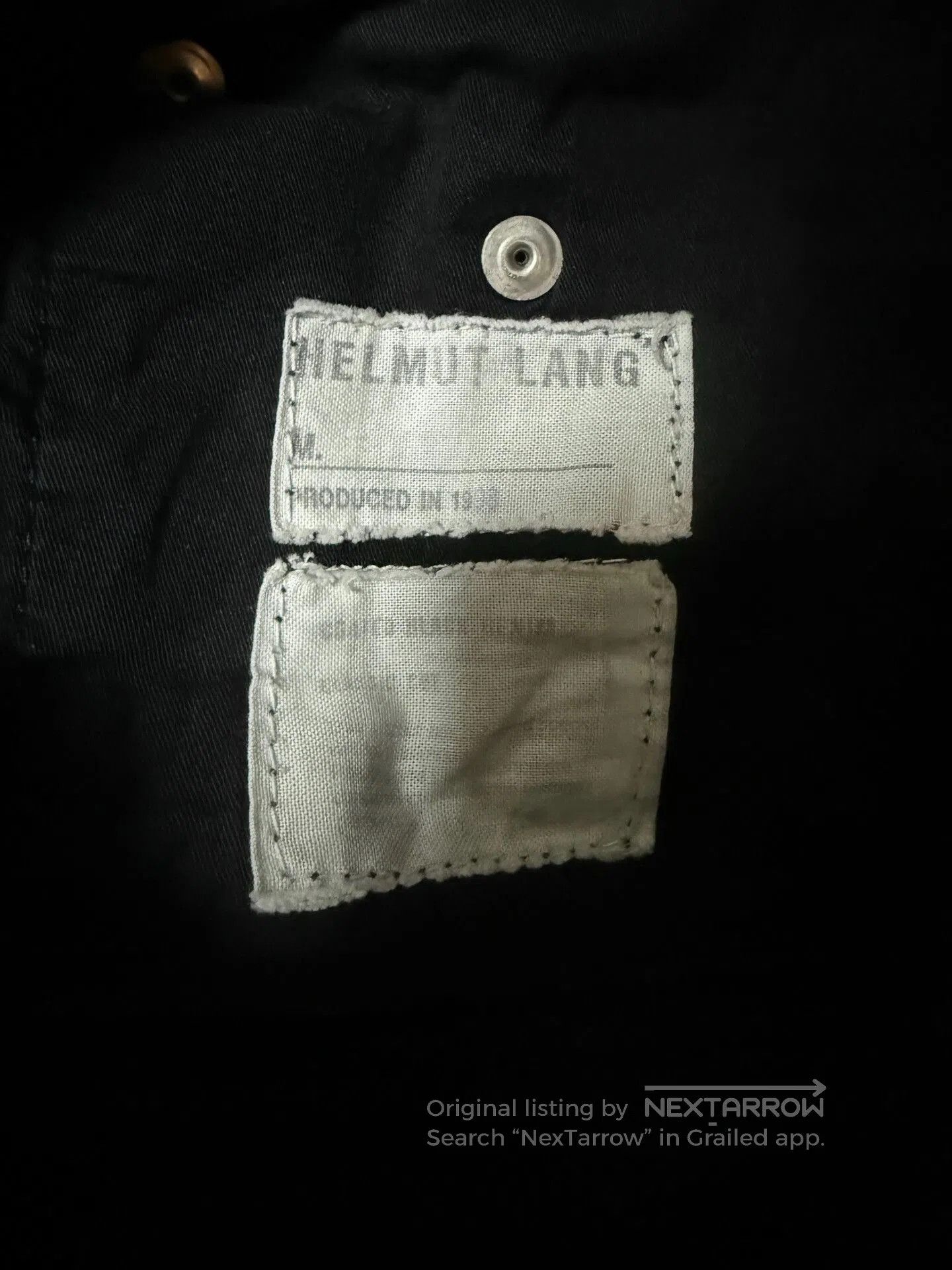 Helmut Lang Helmut Lang 1998 AW Waxed Jeans. Size US 29 - 5 Thumbnail