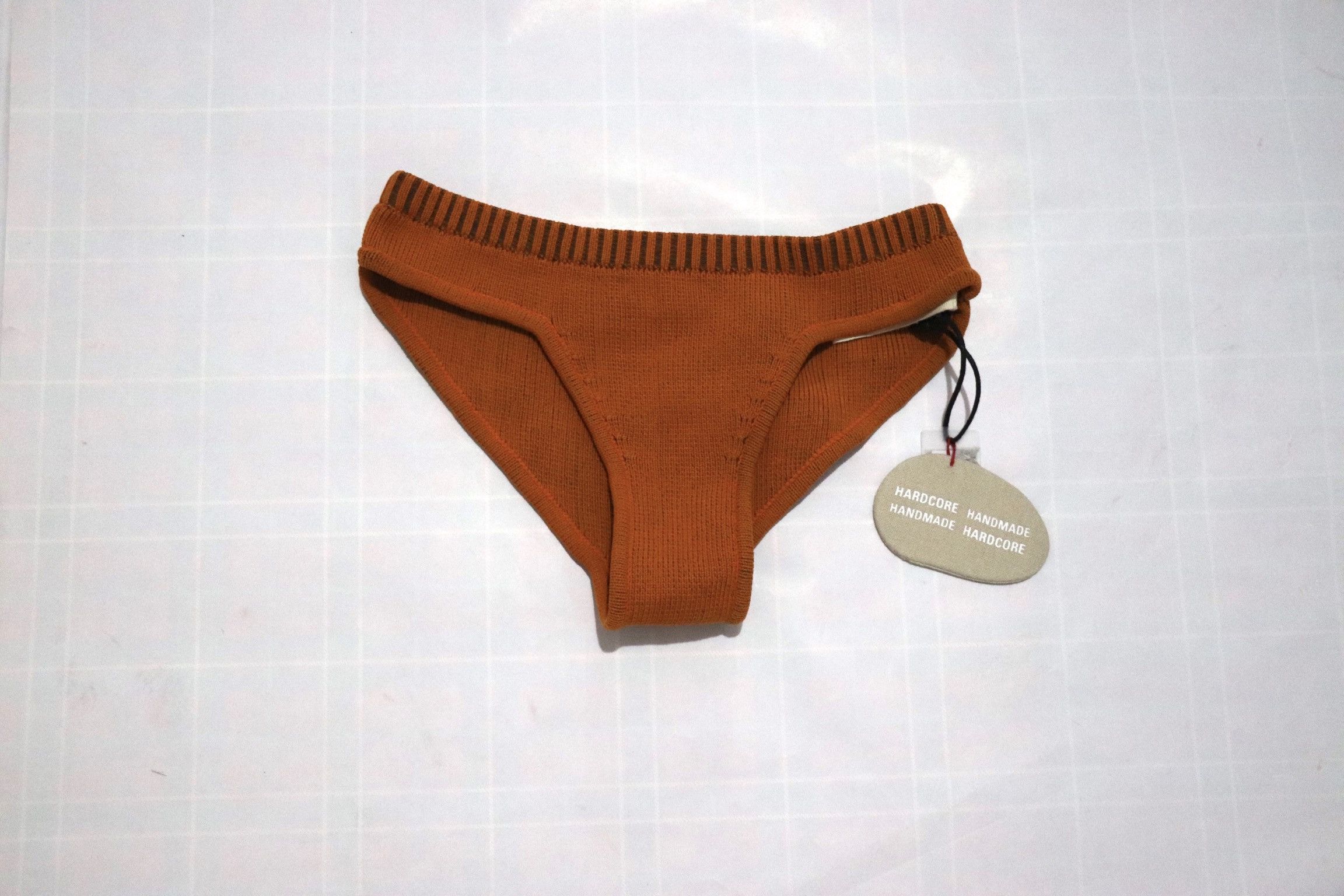ISA BOULDER Isa Boulder Orange Knit Leggings and Briefs Set Size 27" / US 4 / IT 40 - 5 Thumbnail