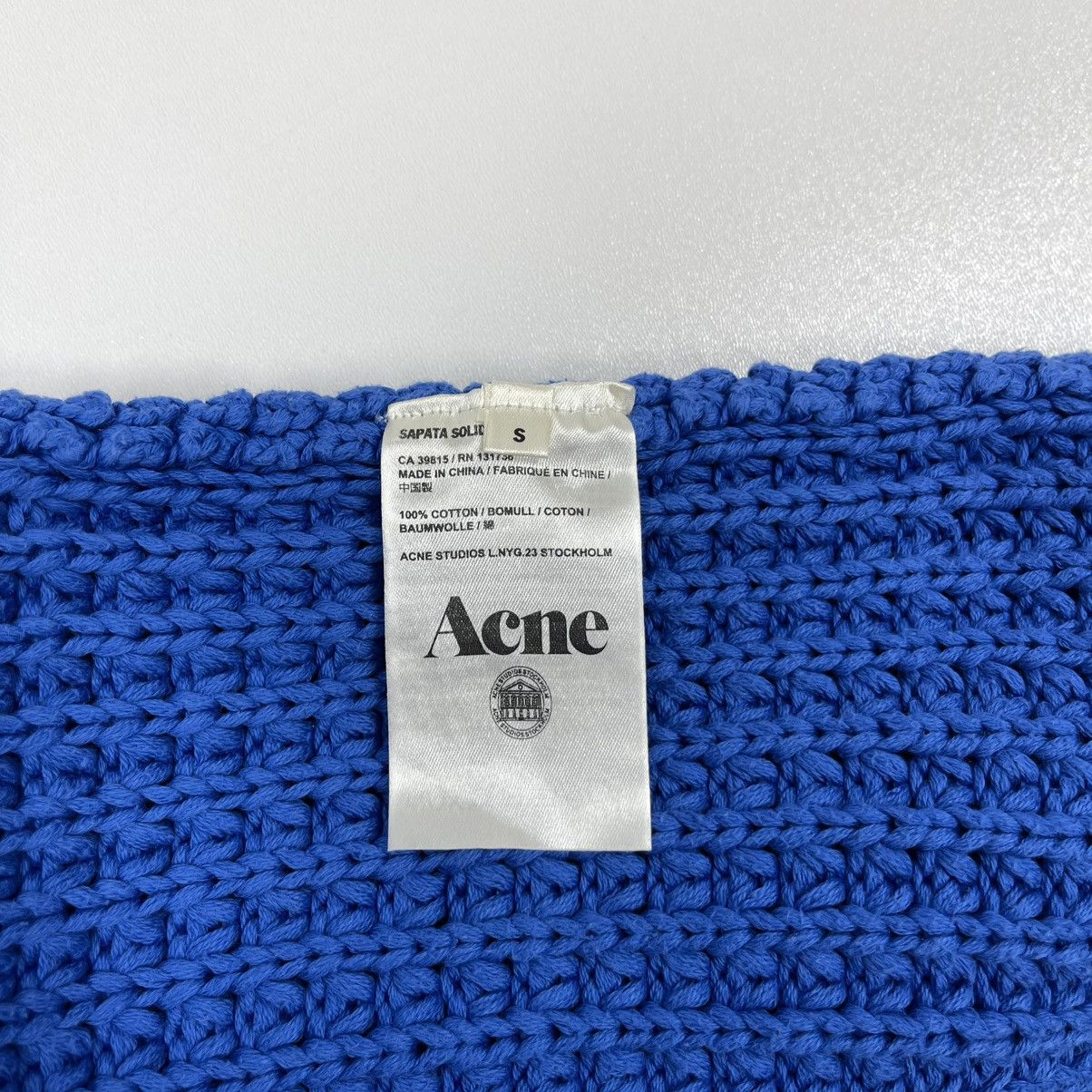 Acne Studios Acne Studios W Sapata Solid Waffle S13 Cotton Knit Sweater Size S / US 4 / IT 40 - 9 Thumbnail