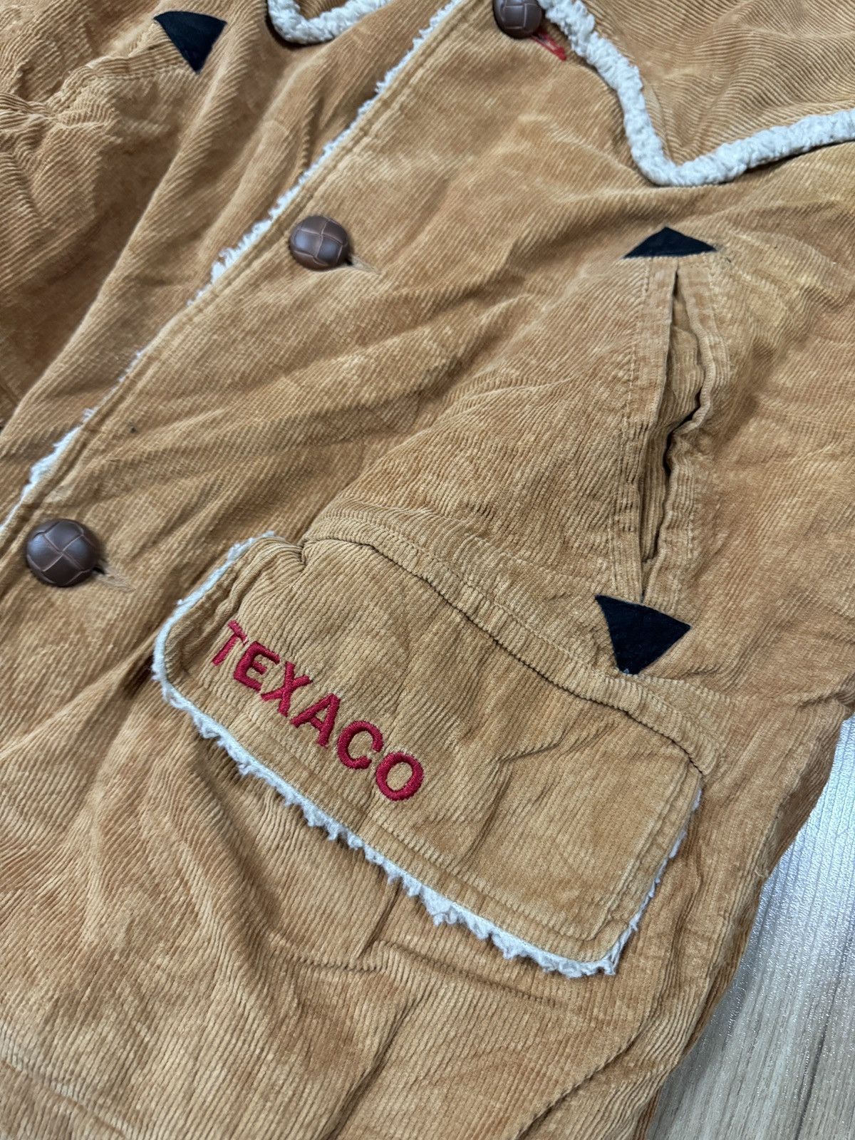 Vintage Vintage TEXACO OIL Corduroy Jacket Size US L / EU 52-54 / 3 - 2 Thumbnail