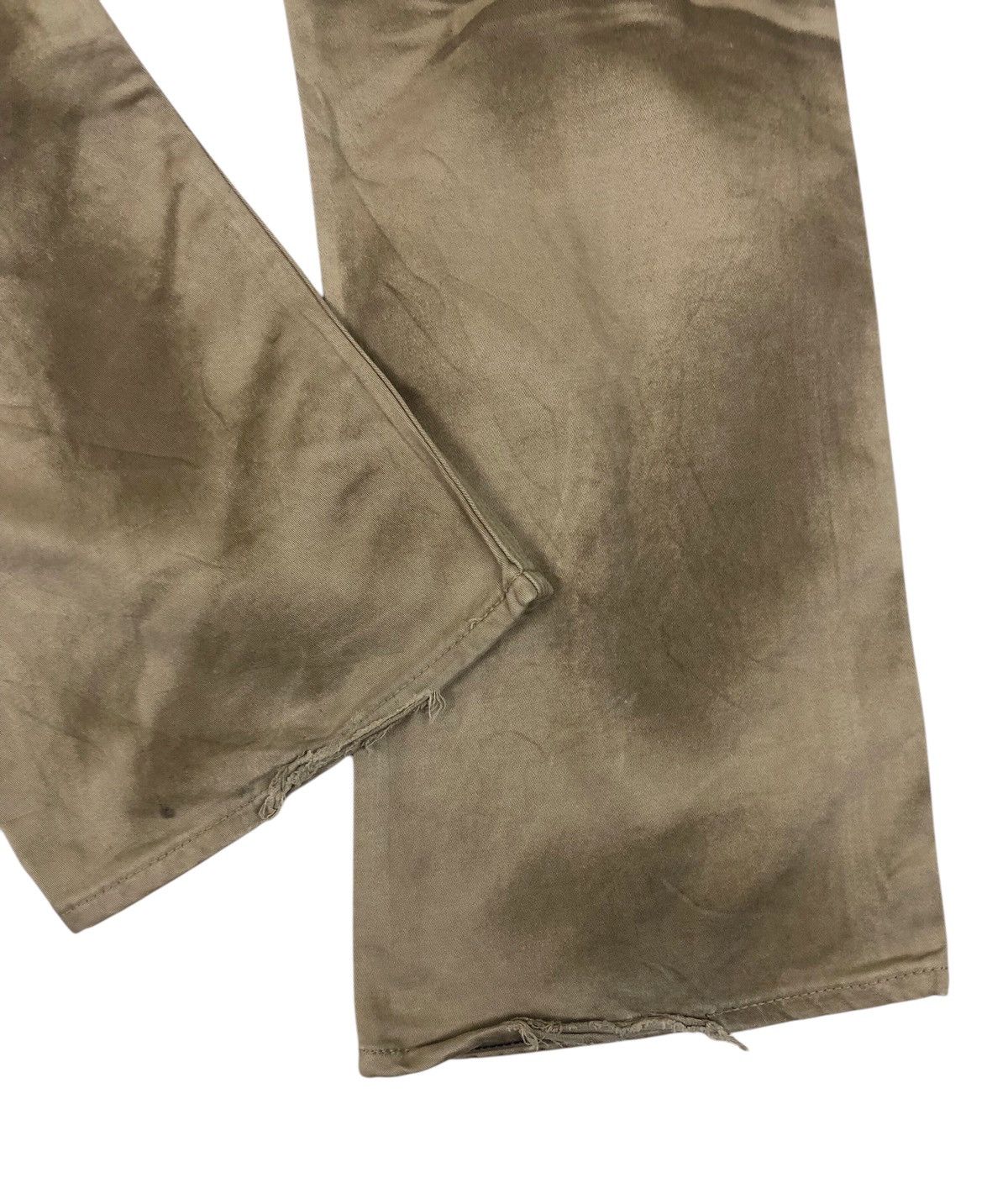 Japanese Brand Flare Blue Ways Rusty Washed Casual Pants Size US 34 / EU 50 - 14 Thumbnail