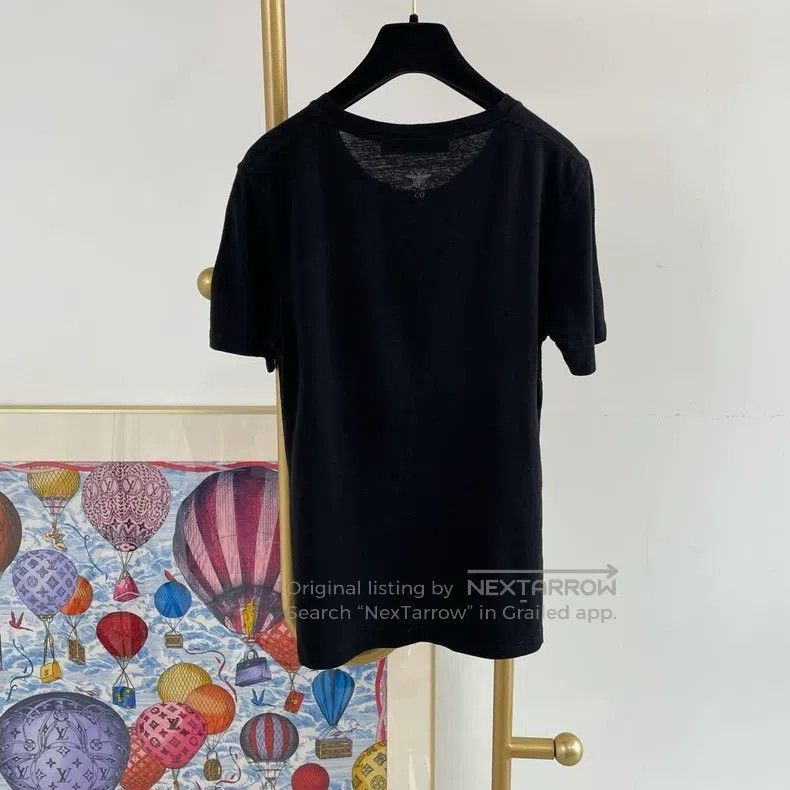 Dior Dior Black letter print T-shirt Size XS / US 0-2 / IT 36-38 - 2 Thumbnail