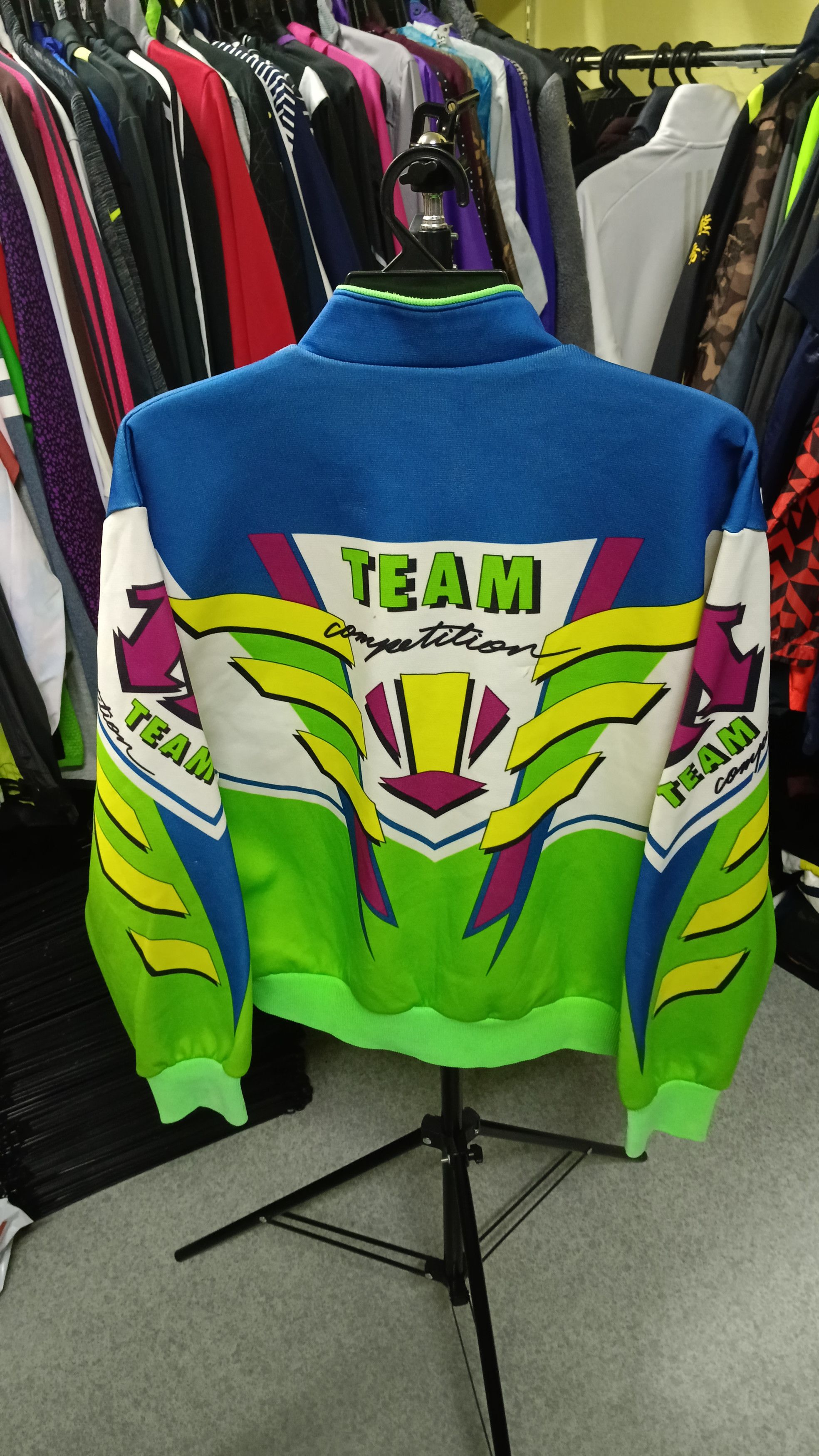 Descente × Japanese Brand 🔥 Rare Vintage Team Descente Track Top Sweater Size US M / EU 48-50 / 2 - 2 Thumbnail
