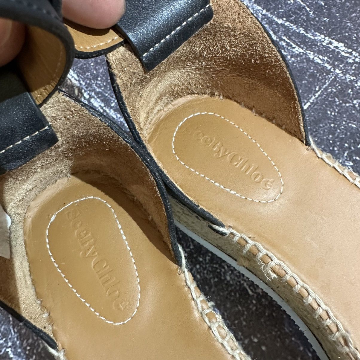 See by Chloe See By Chloé Glyn Platform Sandals Espadrilles Size 39 Size US 9 / IT 39 - 9 Thumbnail