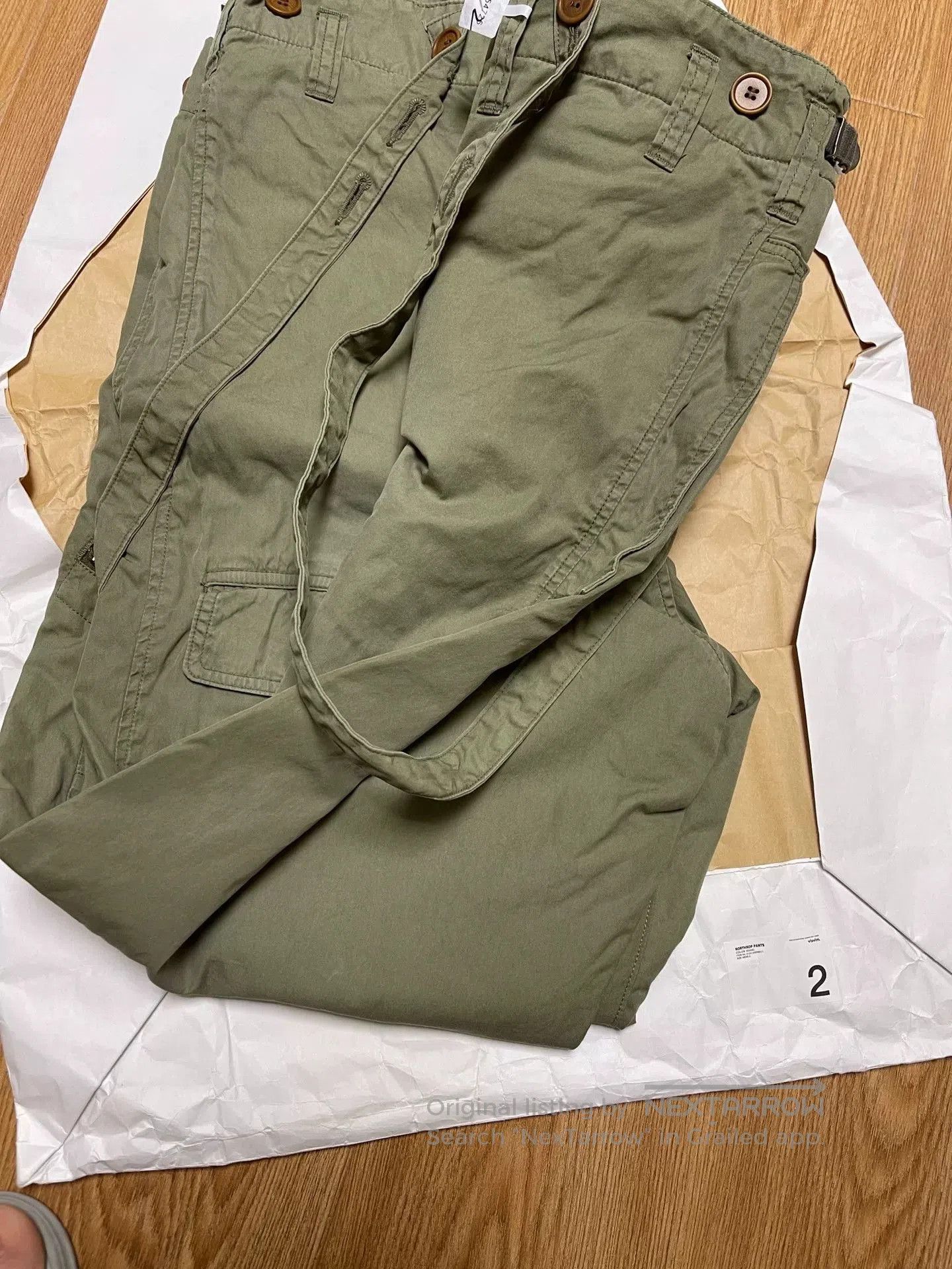 Visvim Visvim 23AW Northrop Cargo Overalls. Size US 26 / EU 42 - 3 Thumbnail