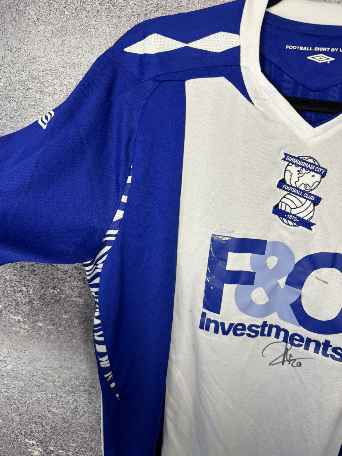 Umbro × Vintage Vintage Birmingham City 2007/08 Umbro Soccer Jersey Size US L / EU 52-54 / 3 - 5 Thumbnail