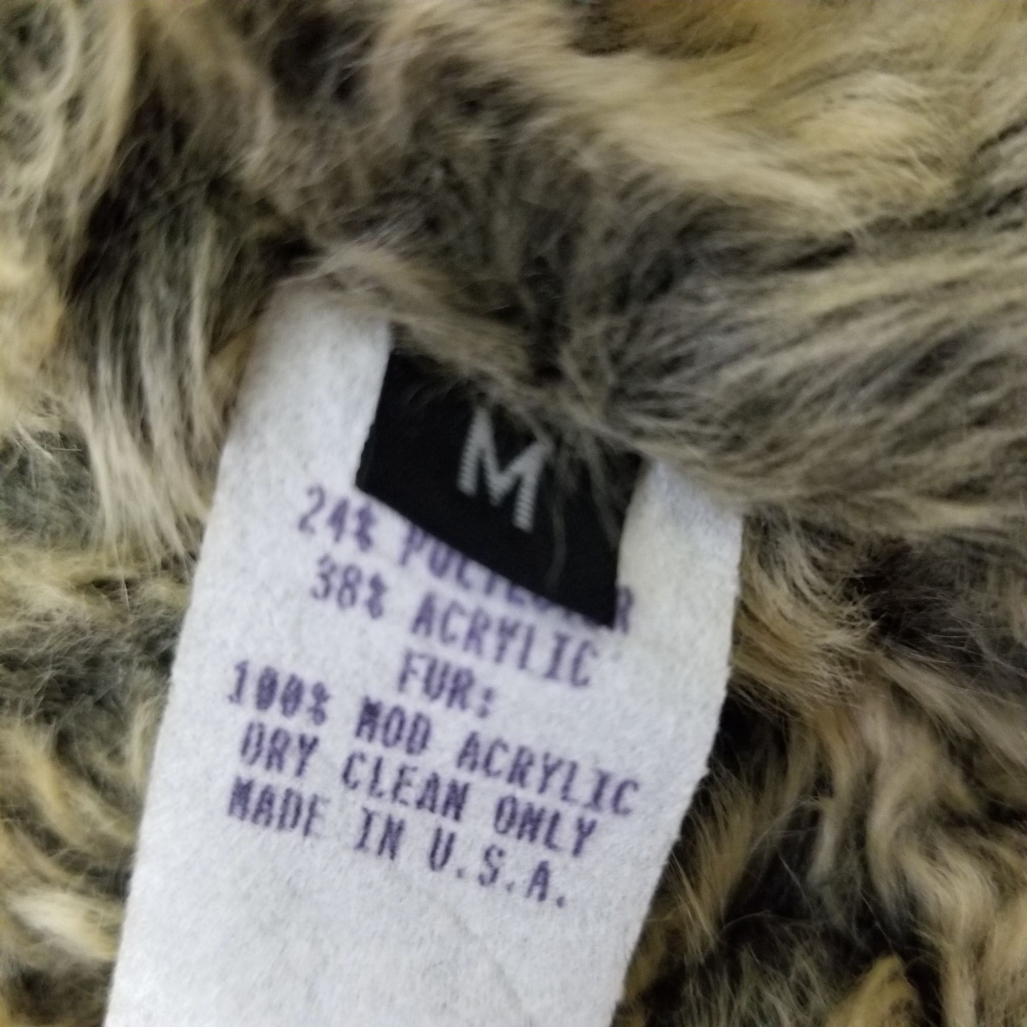 Fjallraven Fjall Wool M Coat USA Charcoal Gray Faux Fur Lined Toggle BI Size M / US 6-8 / IT 42-44 - 4 Thumbnail