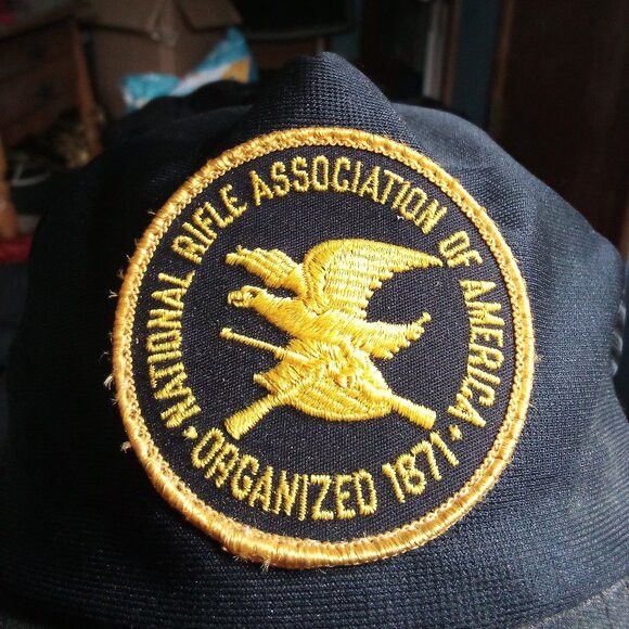 Other Vintage National Rifle Association Patch Snap Trucker Hat Size ONE SIZE - 2 Thumbnail