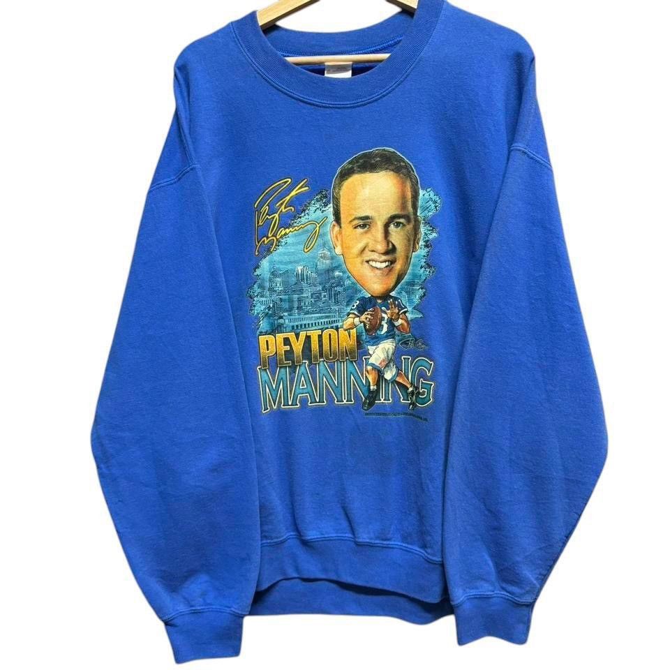 Vintage Vintage Peyton Manning sweatshirt size: L Size US L / EU 52-54 / 3 - 1 Thumbnail