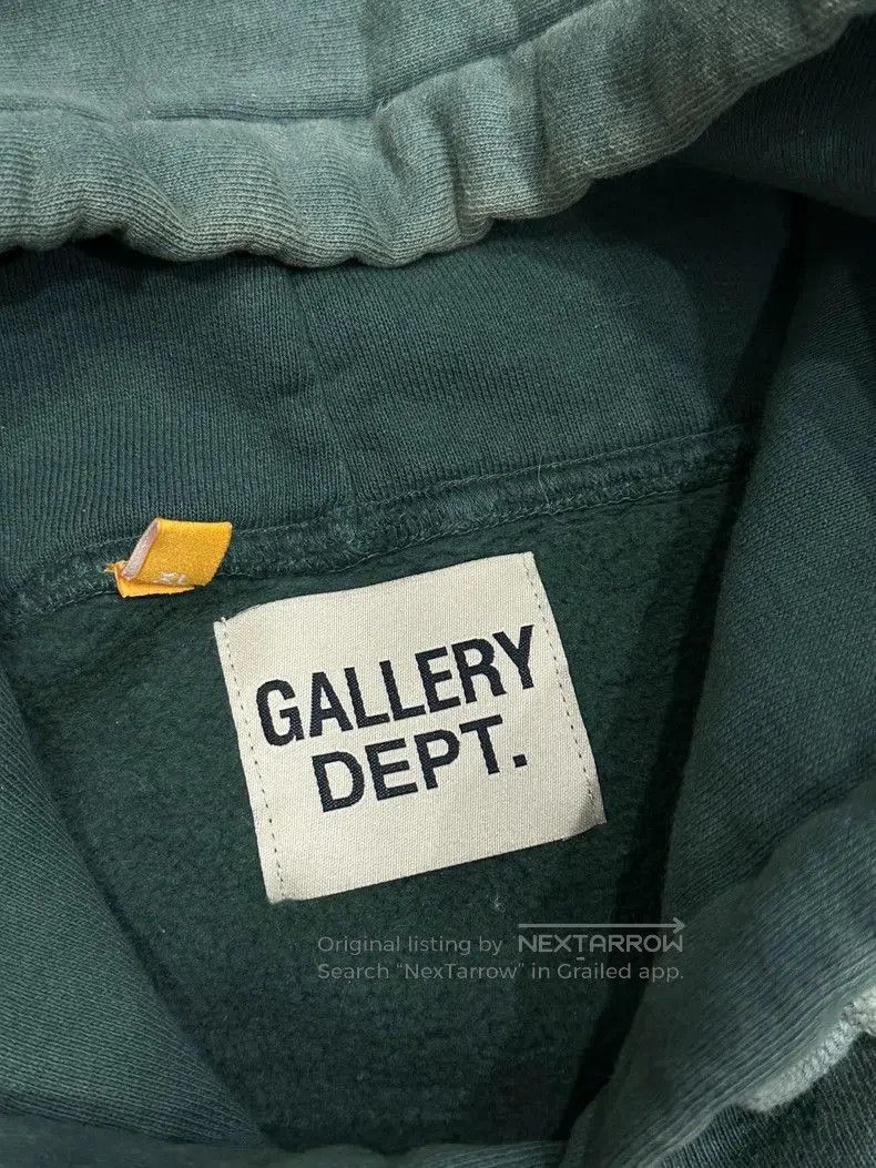 Gallery Dept. Gallery Dept Green Paint Splash Hoodie. Size US M / EU 48-50 / 2 - 3 Thumbnail