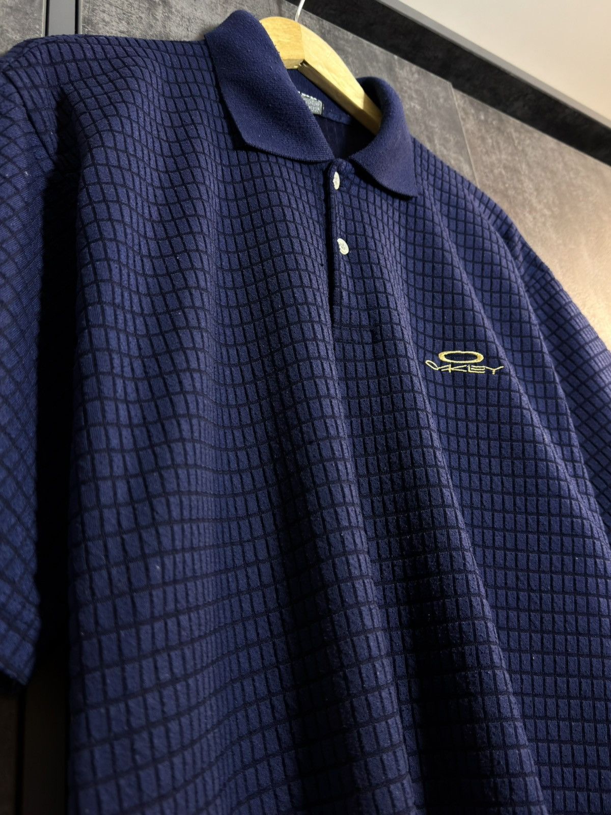 Oakley Vintage 90s Oakley Software Waffle Polo T-shirt RRL CDG 424 Size US L / EU 52-54 / 3 - 6 Thumbnail
