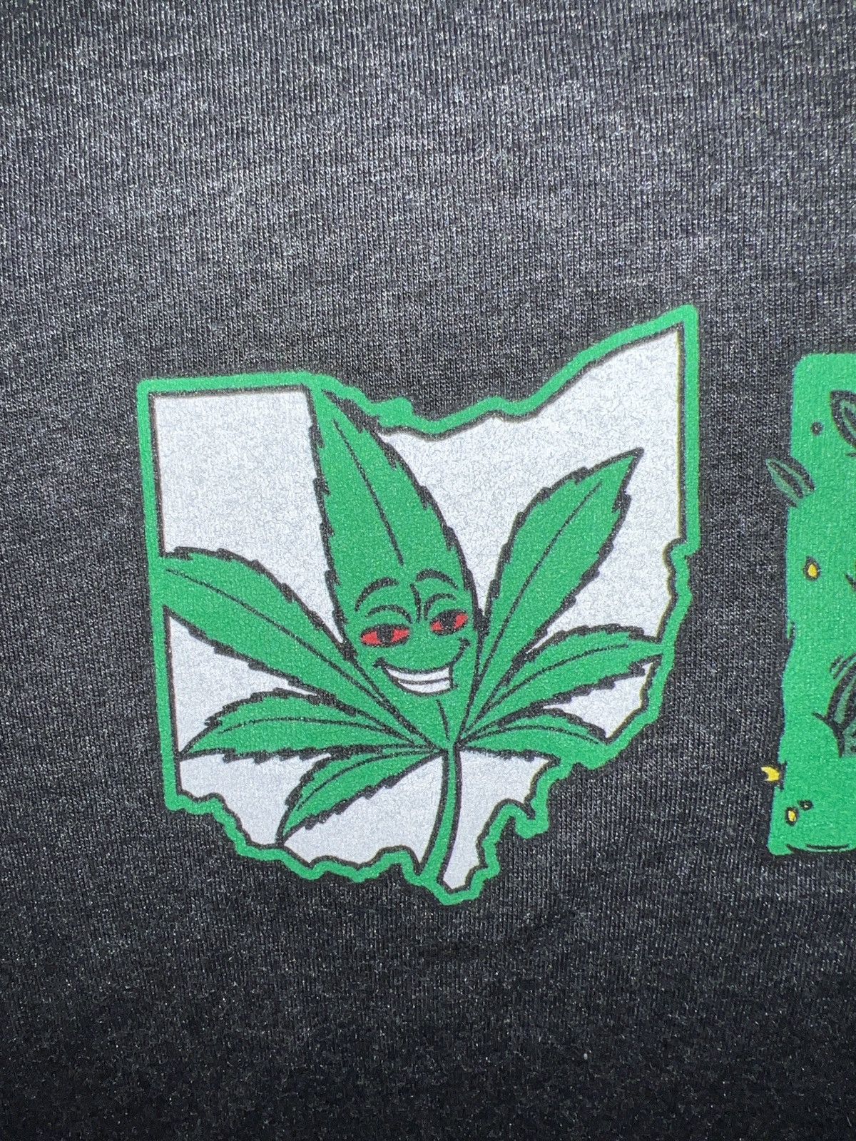 Hypebeast Ohio Clothing Marijuana Tee Size US L / EU 52-54 / 3 - 3 Thumbnail