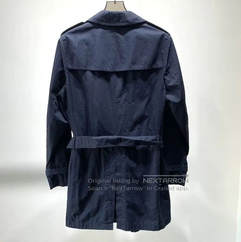 Burberry Burberry Navy Cotton Men's Coat. Size US S / EU 44-46 / 1 - 2 Thumbnail