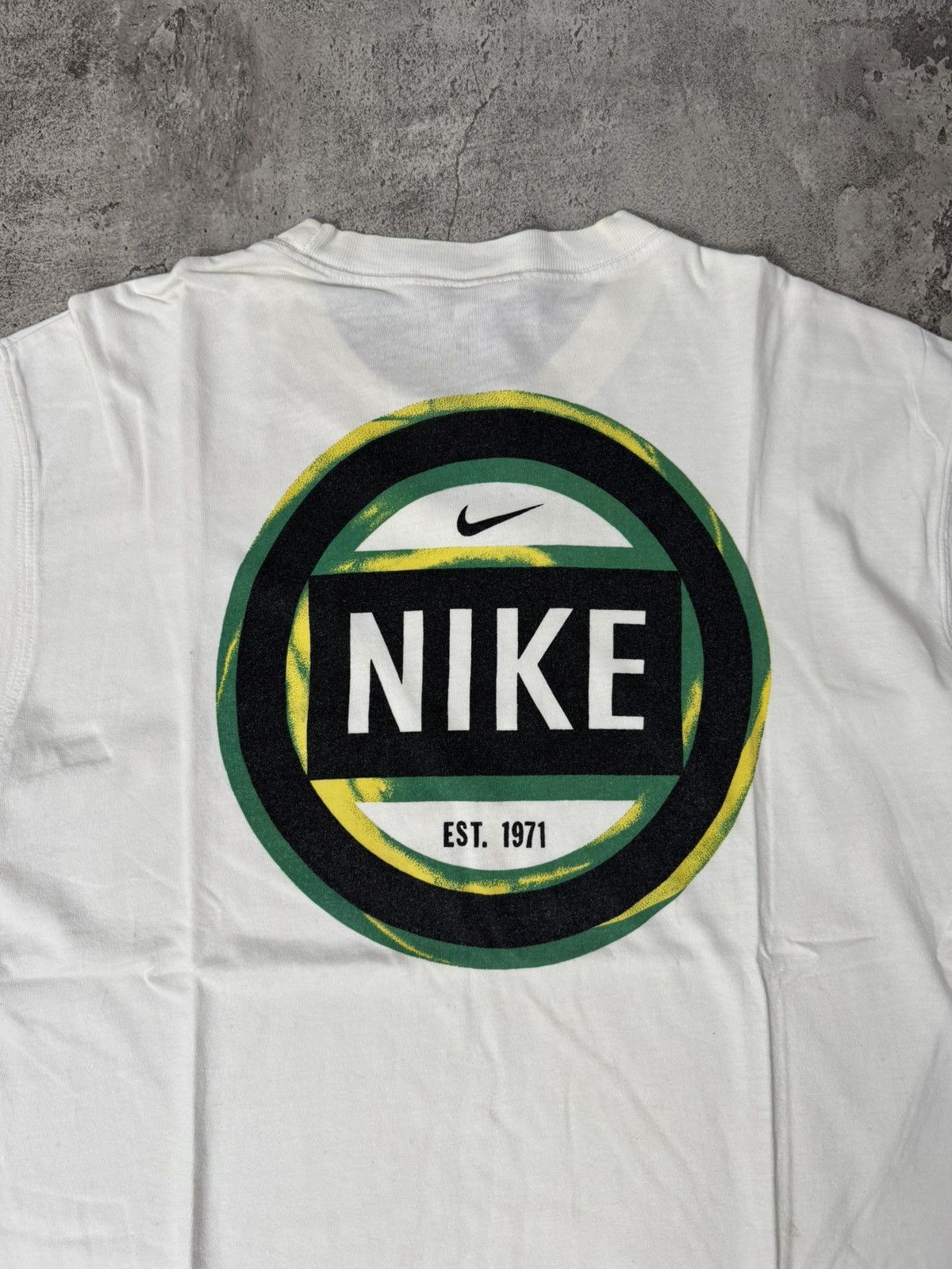 Nike VINTAGE 90’S NIKE IRONMAN WHITE T-SHIRT Size US M / EU 48-50 / 2 - 2 Thumbnail