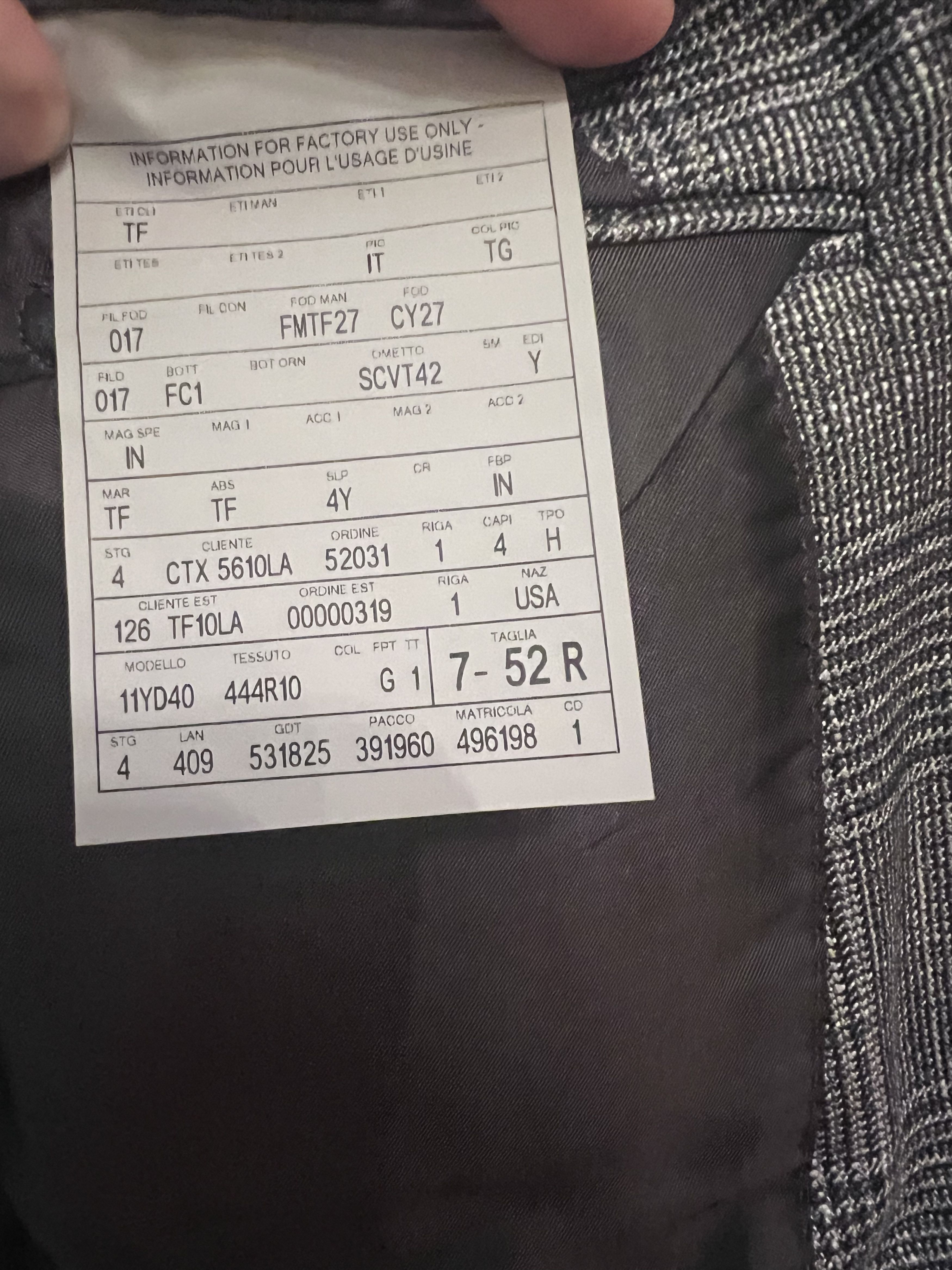 Tom Ford Tom Ford new never worn Blazer Size 52R - 8 Thumbnail