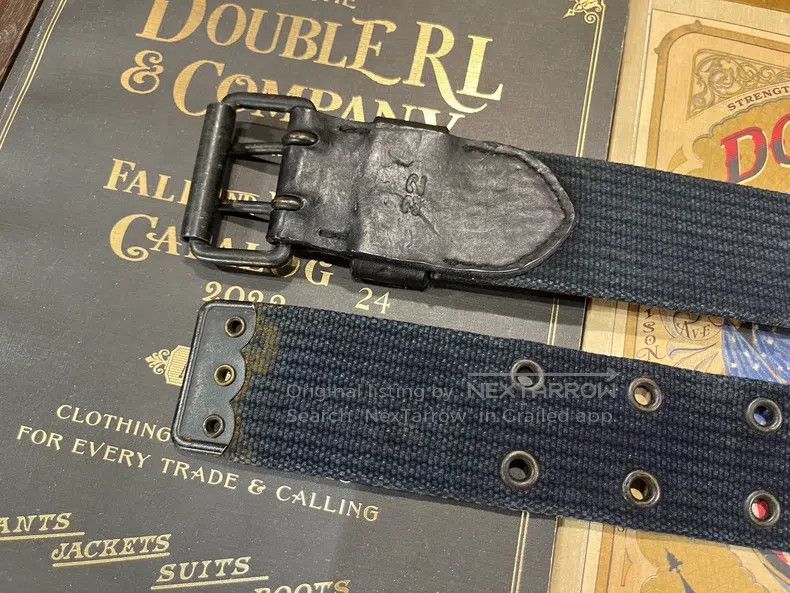 RRL Ralph Lauren RRL Ralph Lauren size 32 Vintage Belt Size ONE SIZE - 5 Thumbnail