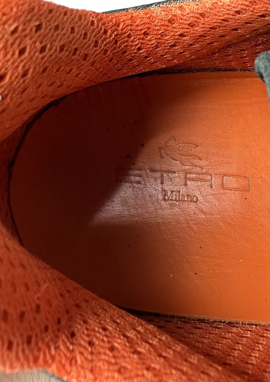 Designer Etro Streetwear Made in Italy Low Top Sneakers Size 39 Size US 9 / IT 39 - 11 Thumbnail
