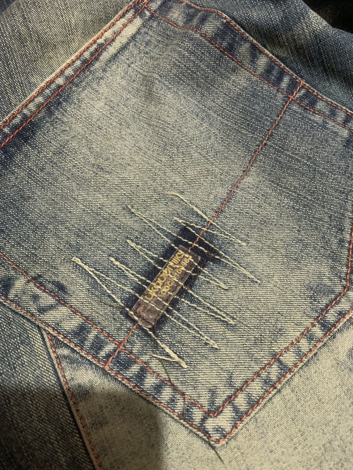 Akademiks Vintage Akademiks Multi Pocket Embroidered Baggy Y2K Jeans Size US 42 / EU 58 - 19 Thumbnail