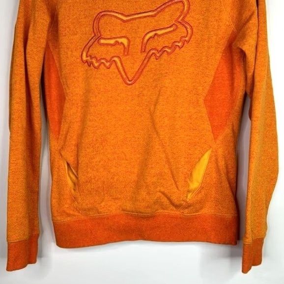 Vintage Fox Sweatshirt Pullover Long Sleeve Orange M Women Juniors Activewear Size Medium Size M / US 6-8 / IT 42-44 - 3 Thumbnail