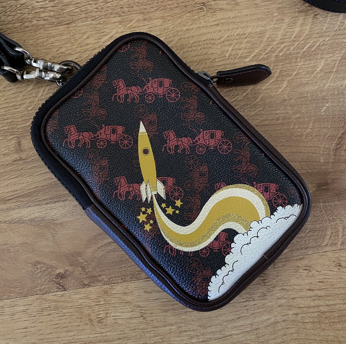 Coach Coach Monogram Shoulder Mini Bag x Old Money x Luxury Size ONE SIZE - 5 Thumbnail
