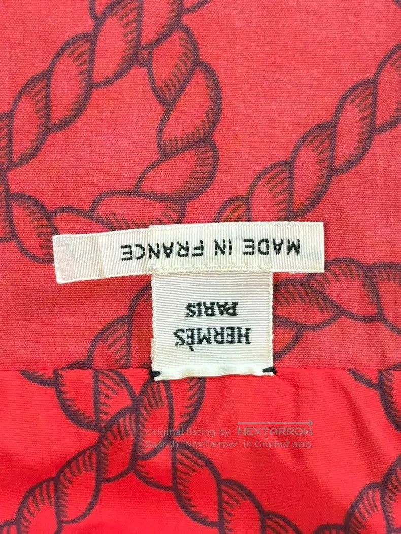 Hermes Hermes Red Knot Outfits Size XXS / US 00 / IT 34 - 7 Thumbnail