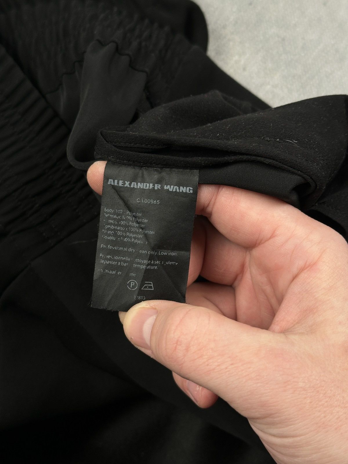 Alexander Wang Alexander Wang Minimalist Tapered Black Luxury Pants Archive Size 30" / US 8 / IT 44 - 17 Thumbnail