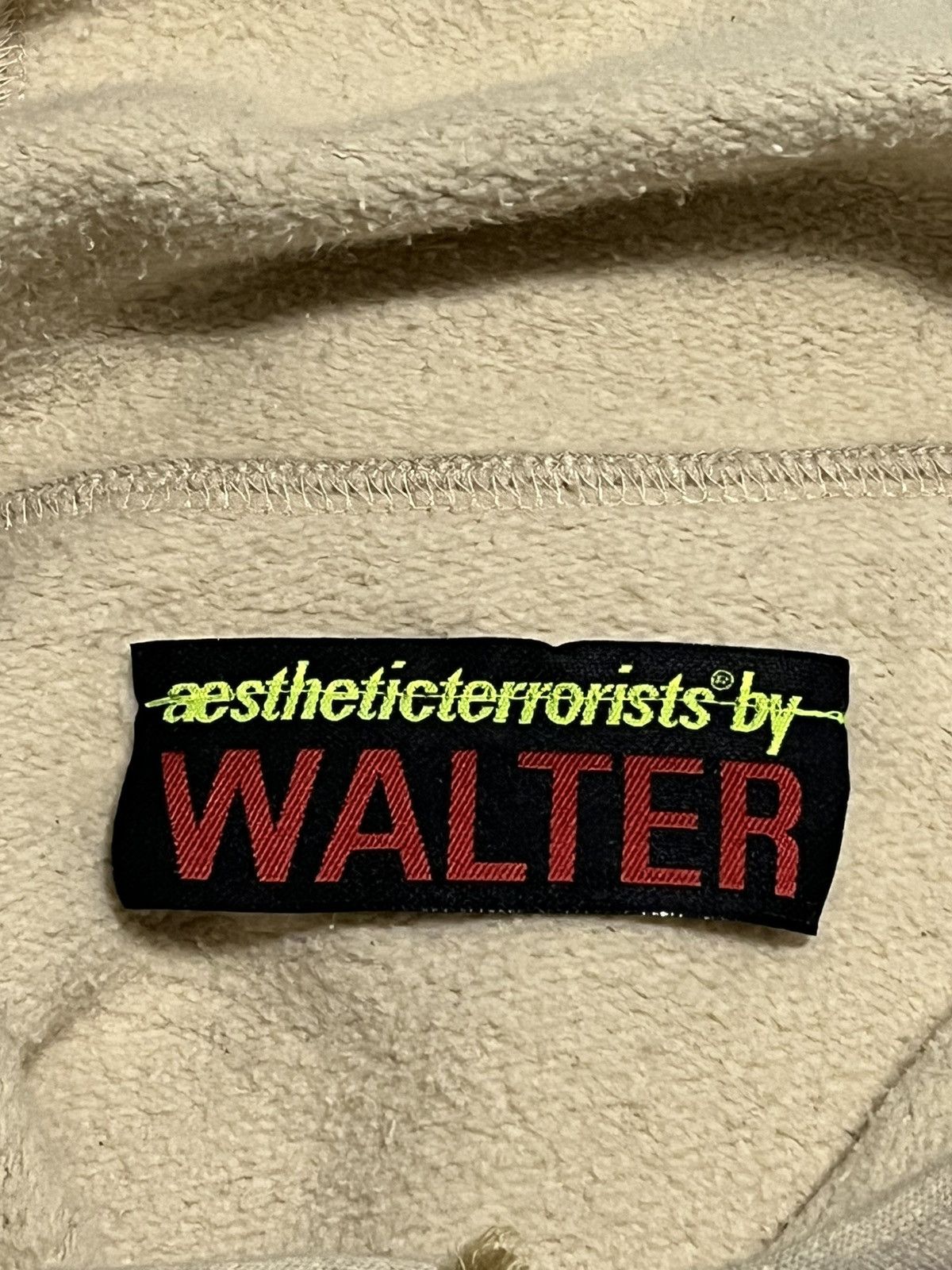 Walter Van Beirendonck AESTHETIC TERRORIST AW03/04 Wooly Bib Hoodie Size US M / EU 48-50 / 2 - 7 Thumbnail