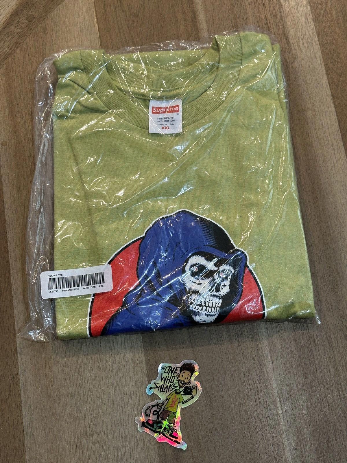 Supreme Supreme Reaper Tee & Sticker Size XXL Size US XXL / EU 58 / 5 - 3 Thumbnail