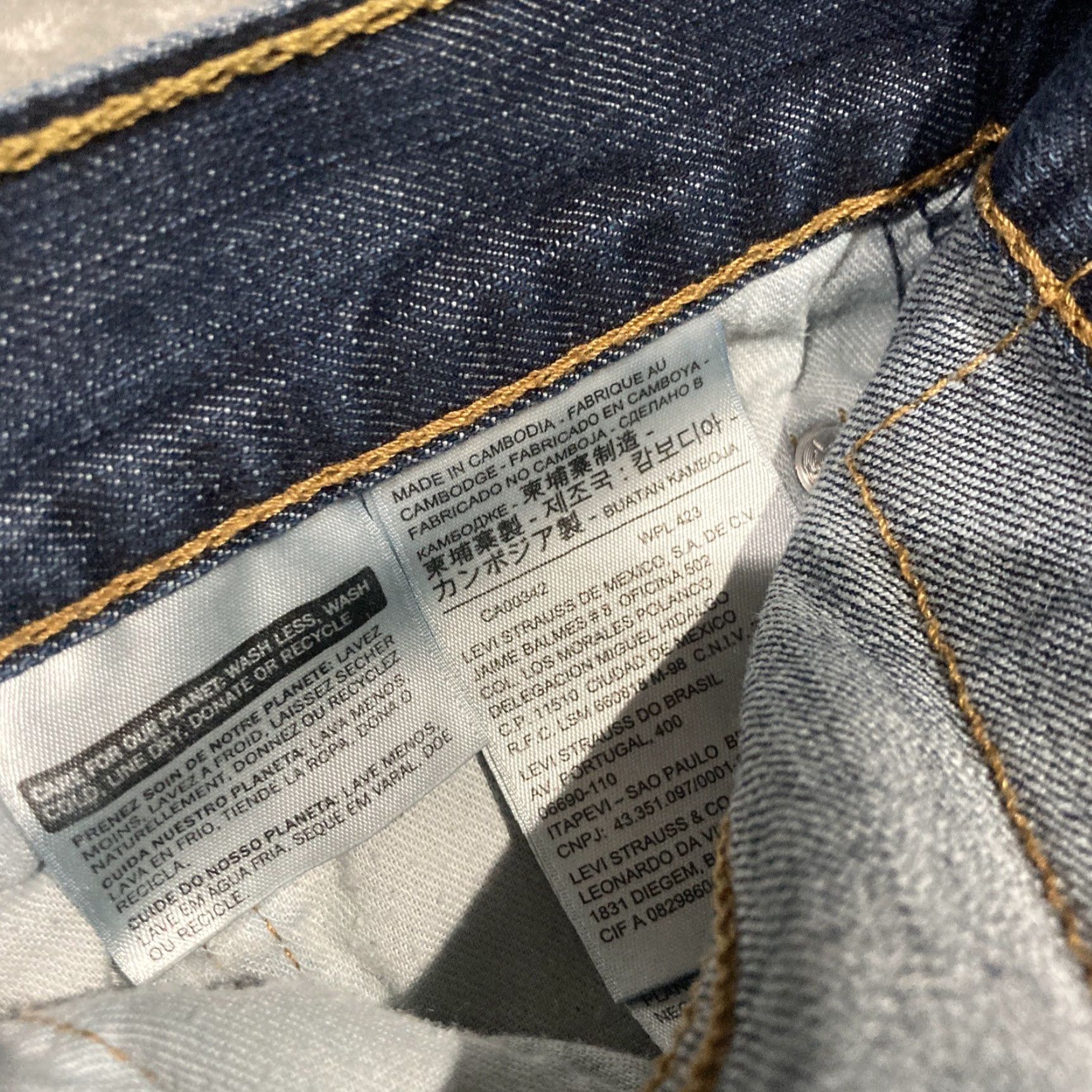 Levi's Levi's 569 Jeans Men 36x30 Medium Wash Blue Loose Straight Leg Denim Pants Shirt? Size US 36 / EU 52 - 7 Thumbnail