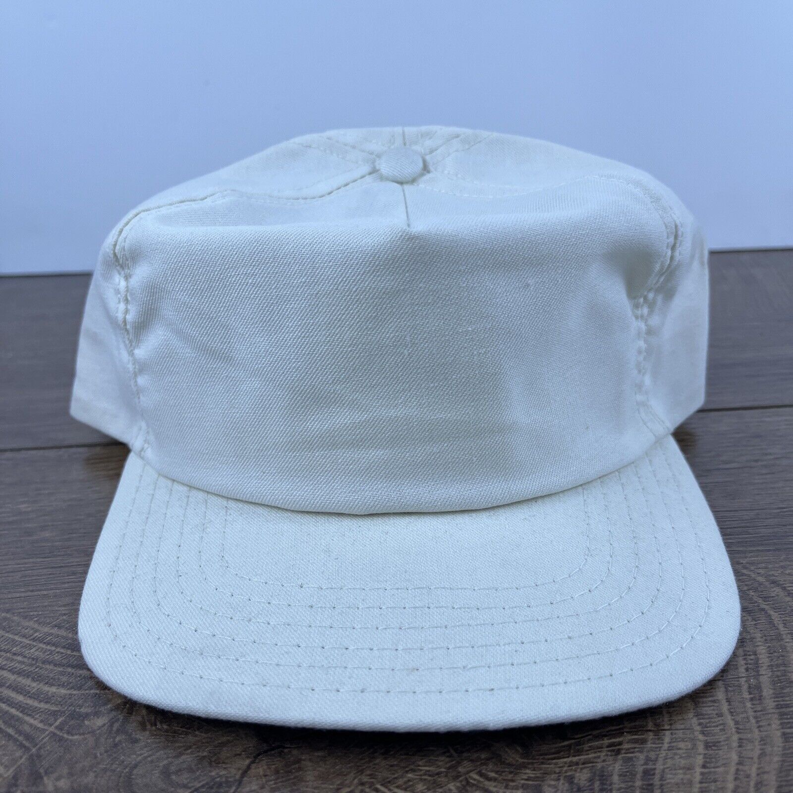 Other Plain White Hat White Hat Plain Adjustable Snapback Adult Si Size ONE SIZE - 2 Thumbnail
