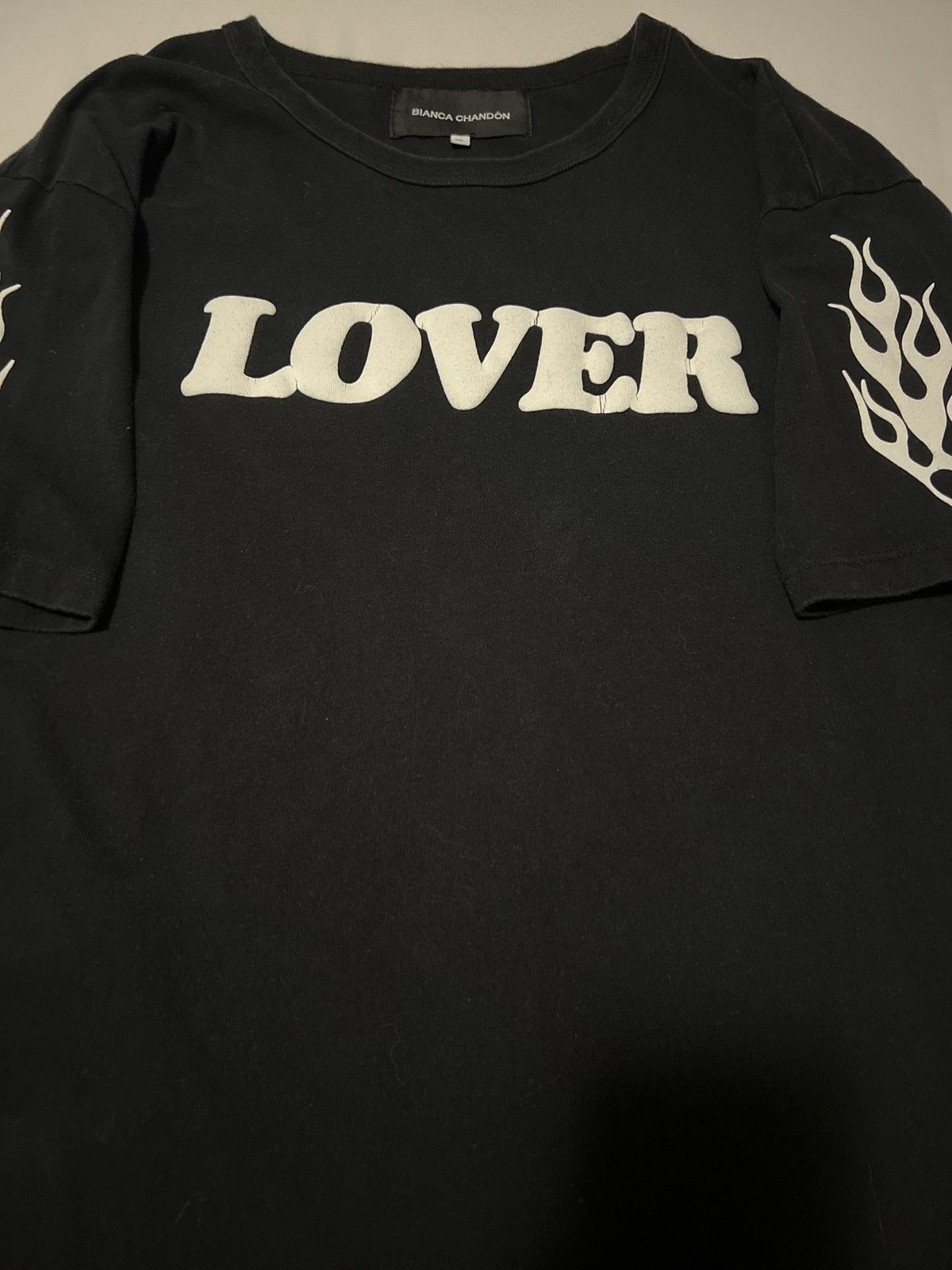 BIANCA CHANDON Black Bianca Chandon Lover T-Shirt Size US XL / EU 56 / 4 - 2 Thumbnail