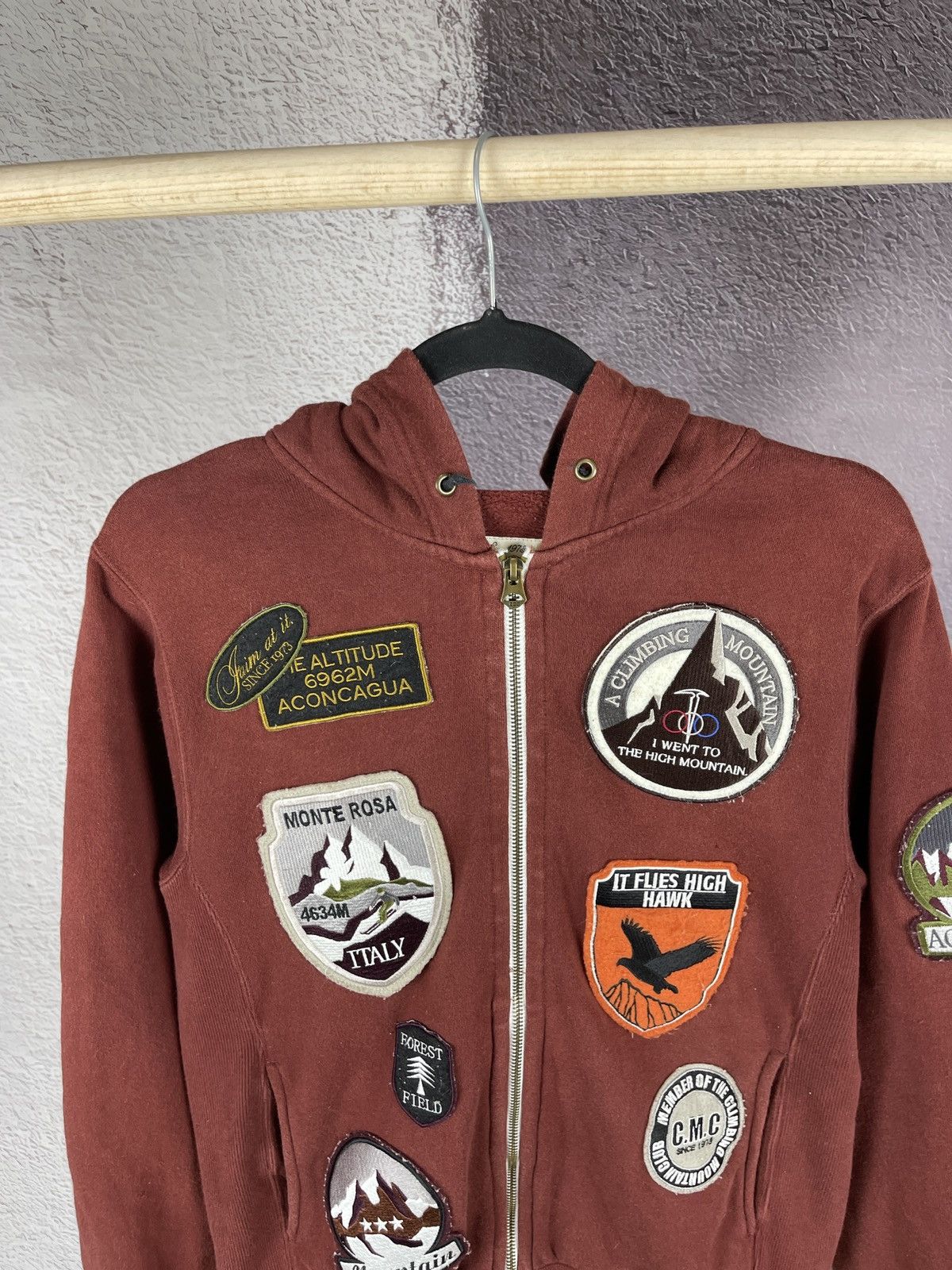 Other Ikka moto racing style patched hoodie Japan outdoor mountain Size US M / EU 48-50 / 2 - 4 Thumbnail