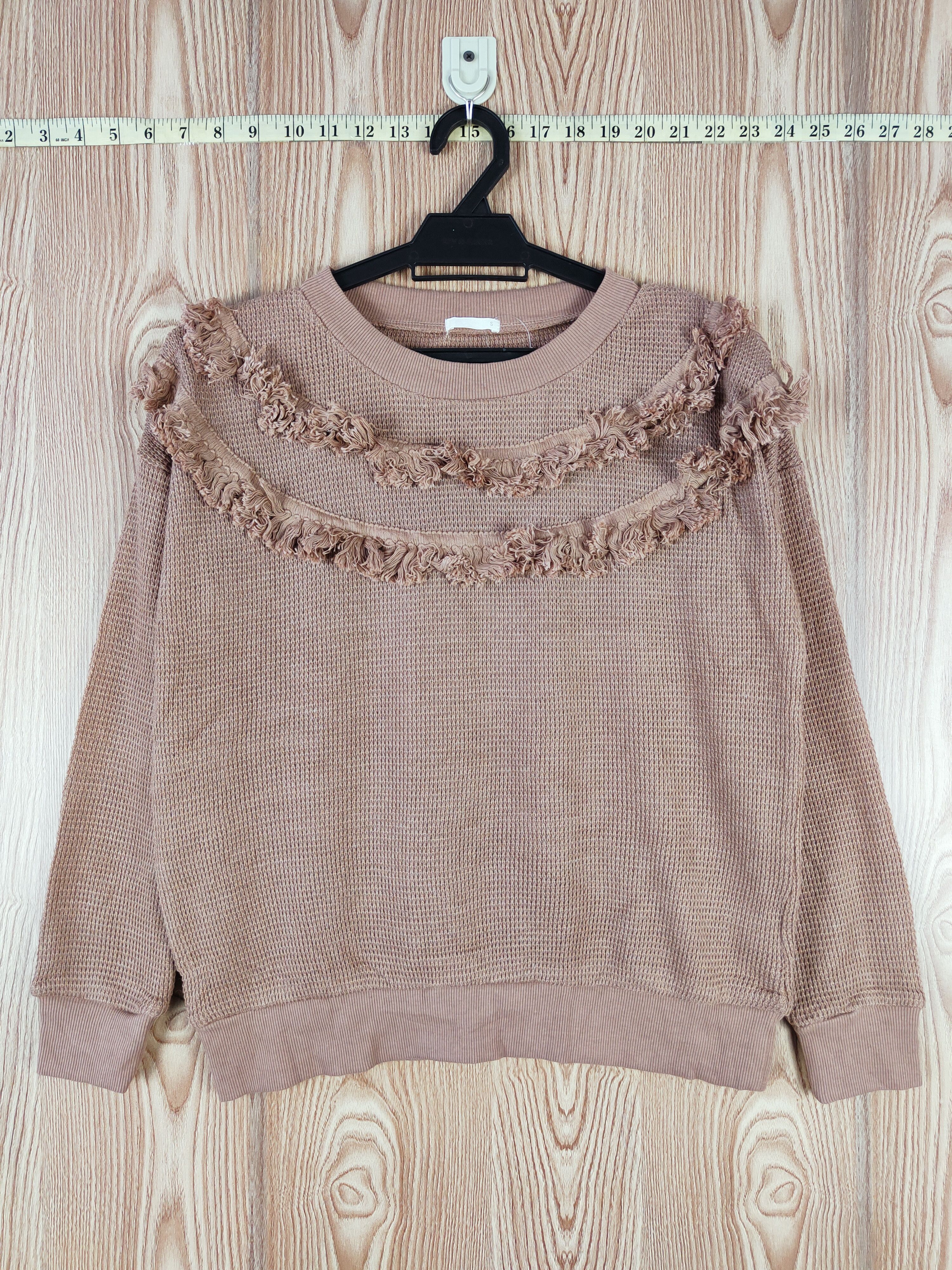 GU × Homespun Knitwear × Japanese Brand GU Brown Knitwear Sweatshirts #W548 Size S / US 4 / IT 40 - 1 Thumbnail