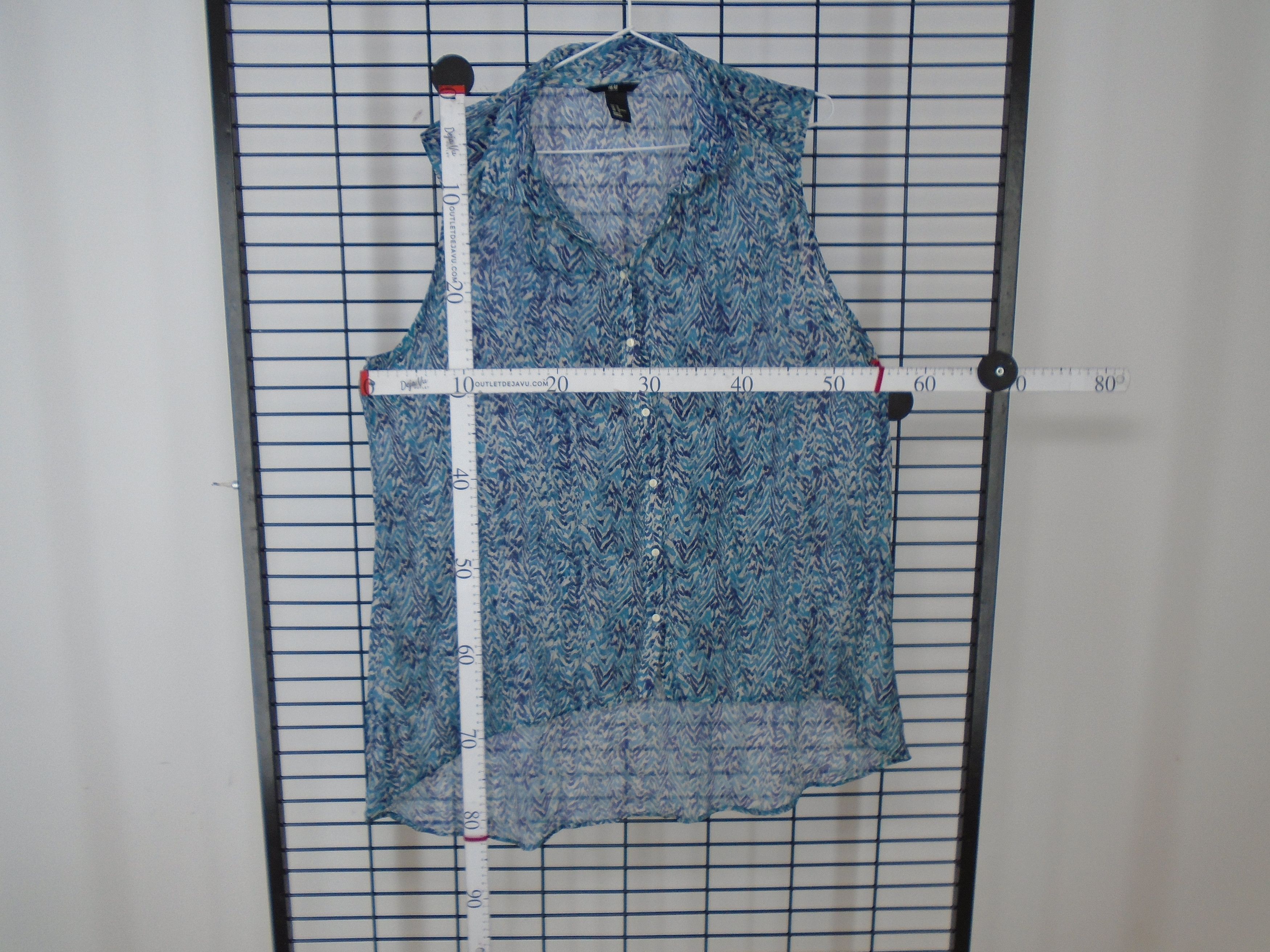 H&M Women's Blouse H&M. Dark blue. XXL. Size XXL / US 16-18 / IT 52-54 - 9 Thumbnail